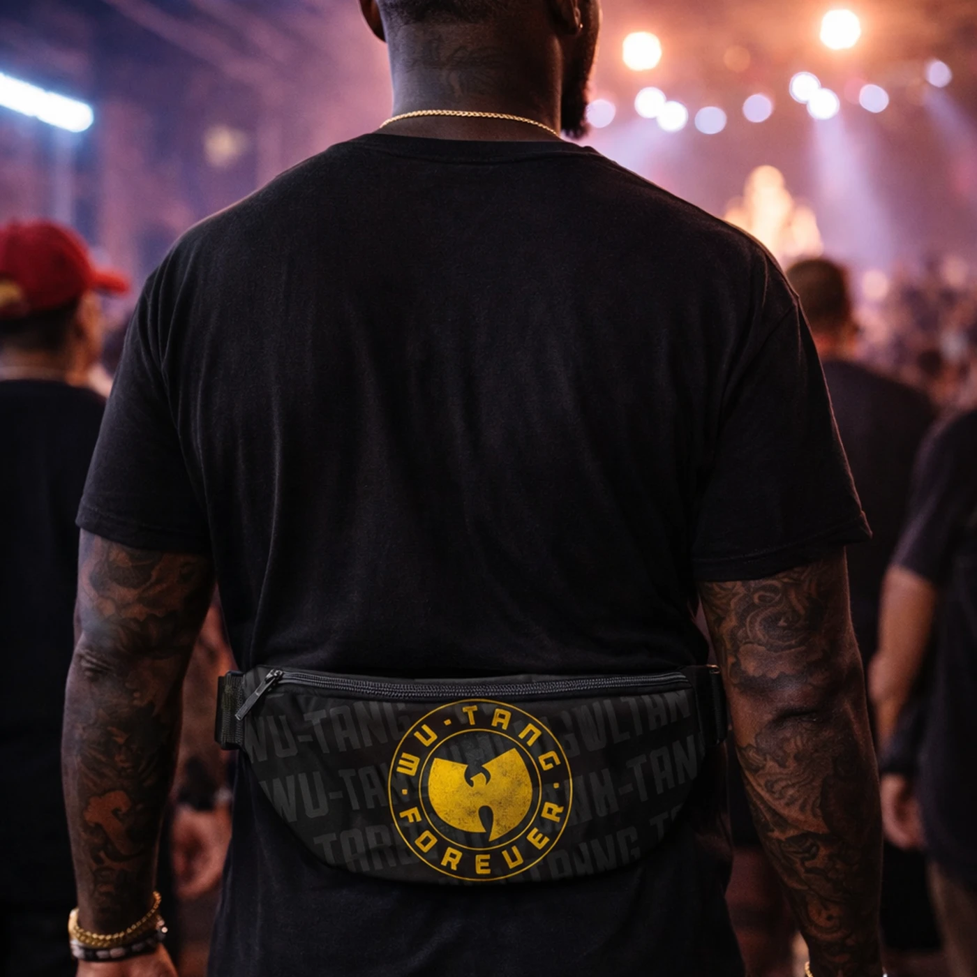 Rocksax Wu-Tang Clan Bum Bag - Logo Repeat