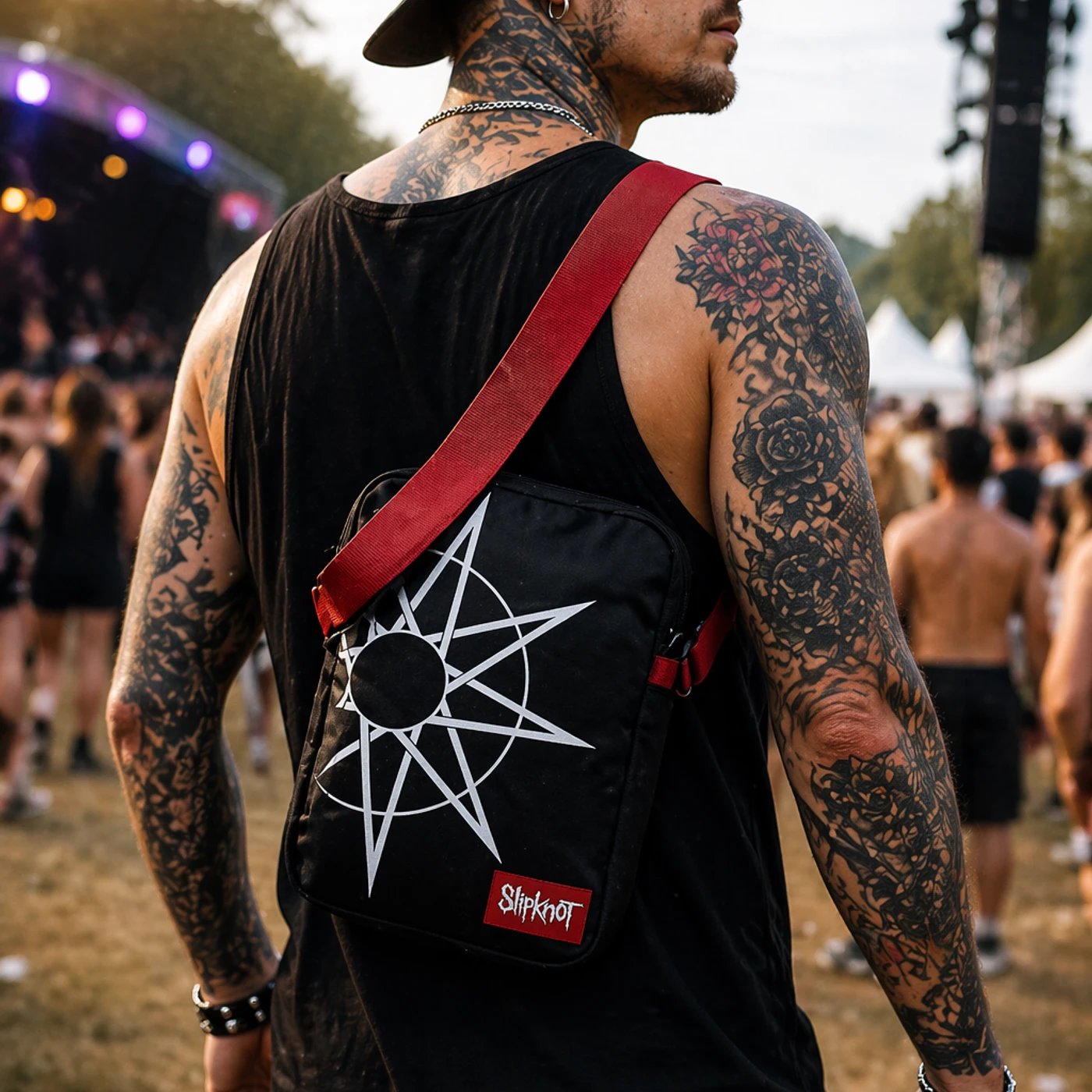 Rocksax Slipknot Crossbody Bag - Star