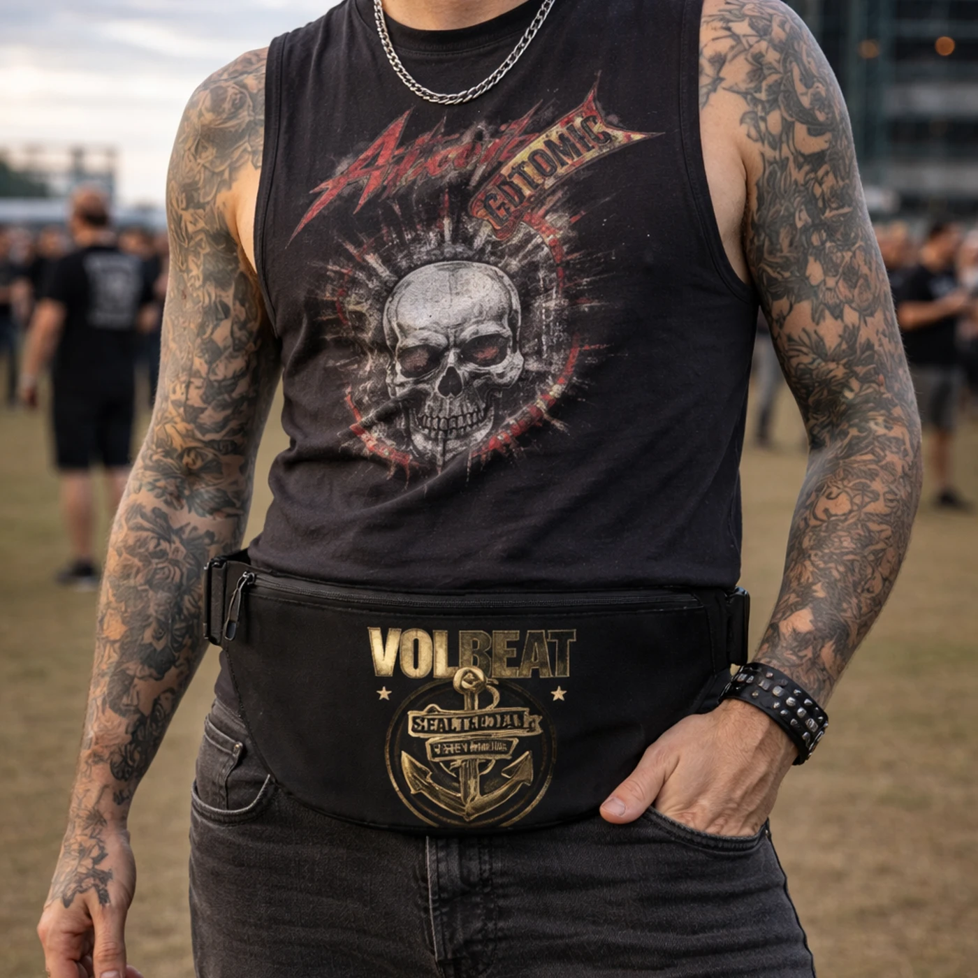 Rocksax Volbeat Bum Bag (Fanny Pack) - Seal The Deal