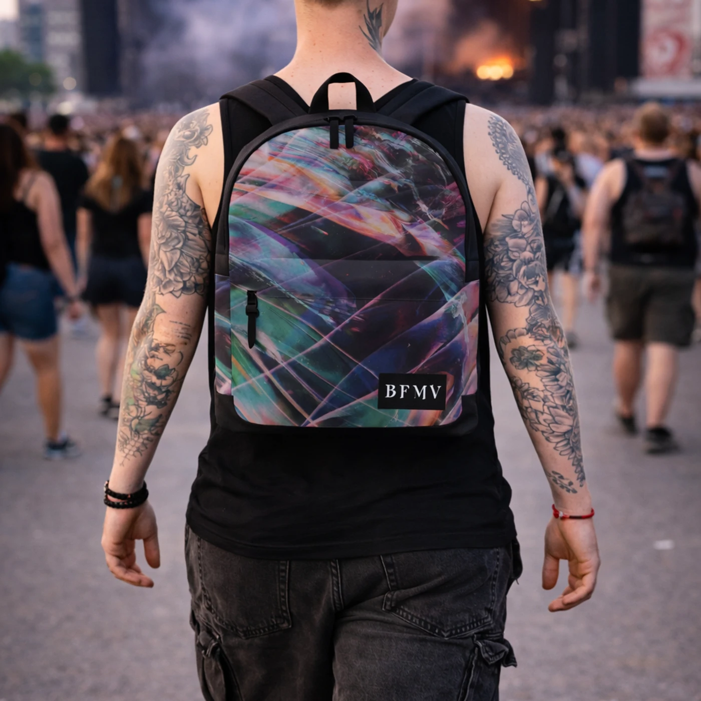 Rocksax Bullet For My Valentine Backpack - Colours