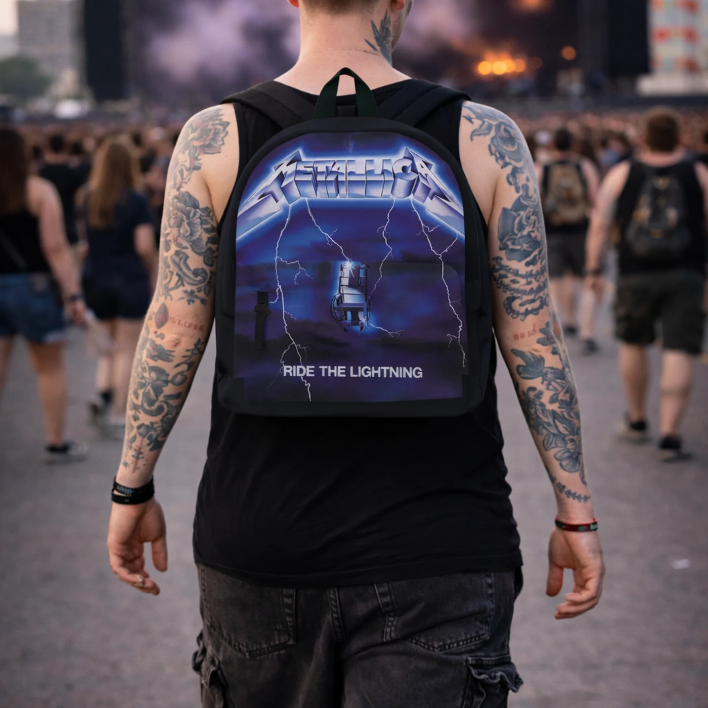 Rocksax Metallica Backpack - Ride The Lightning