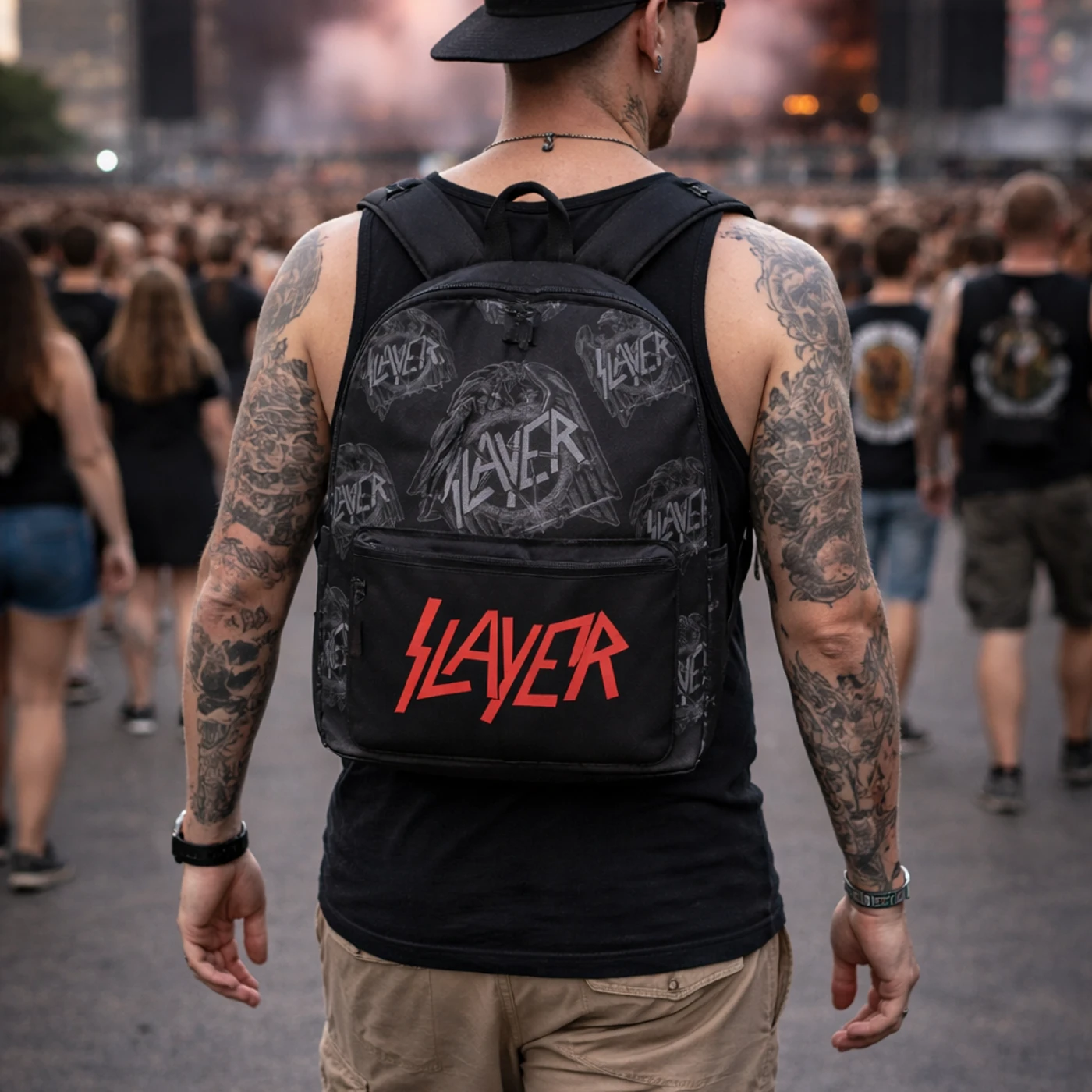 Rocksax Slayer Backpack - Repeated