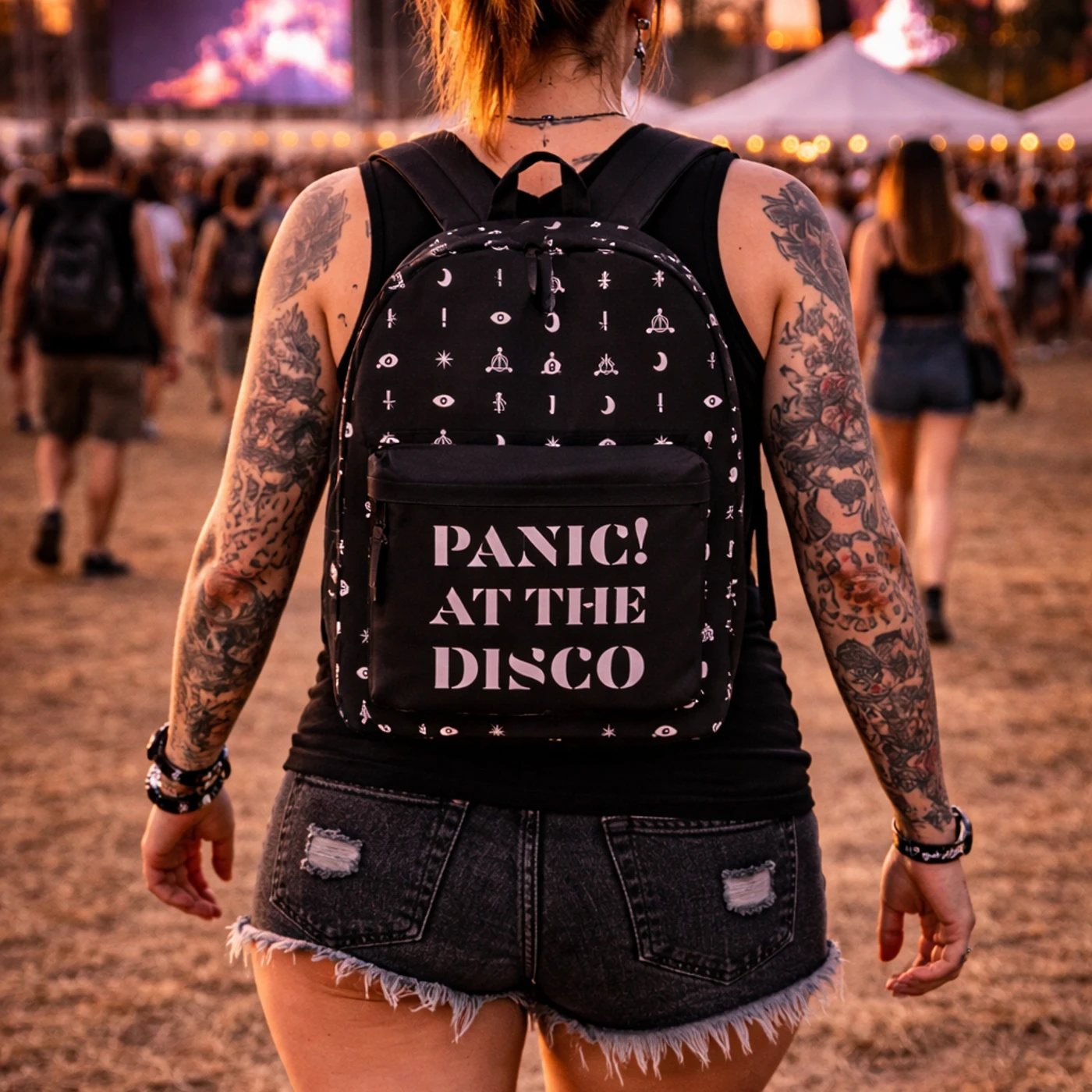 Rocksax Panic! At The Disco Backpack - Death Of A Bachelor