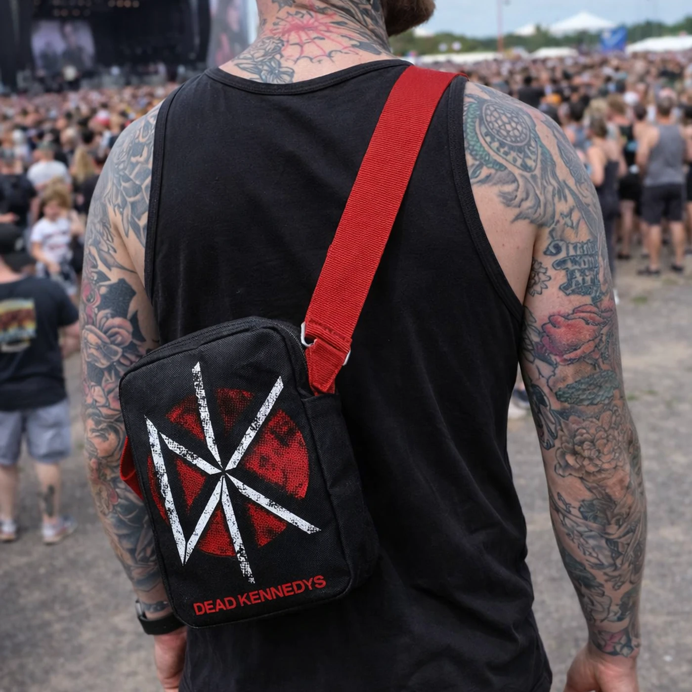 Rocksax Dead Kennedys Crossbody Bag - DK