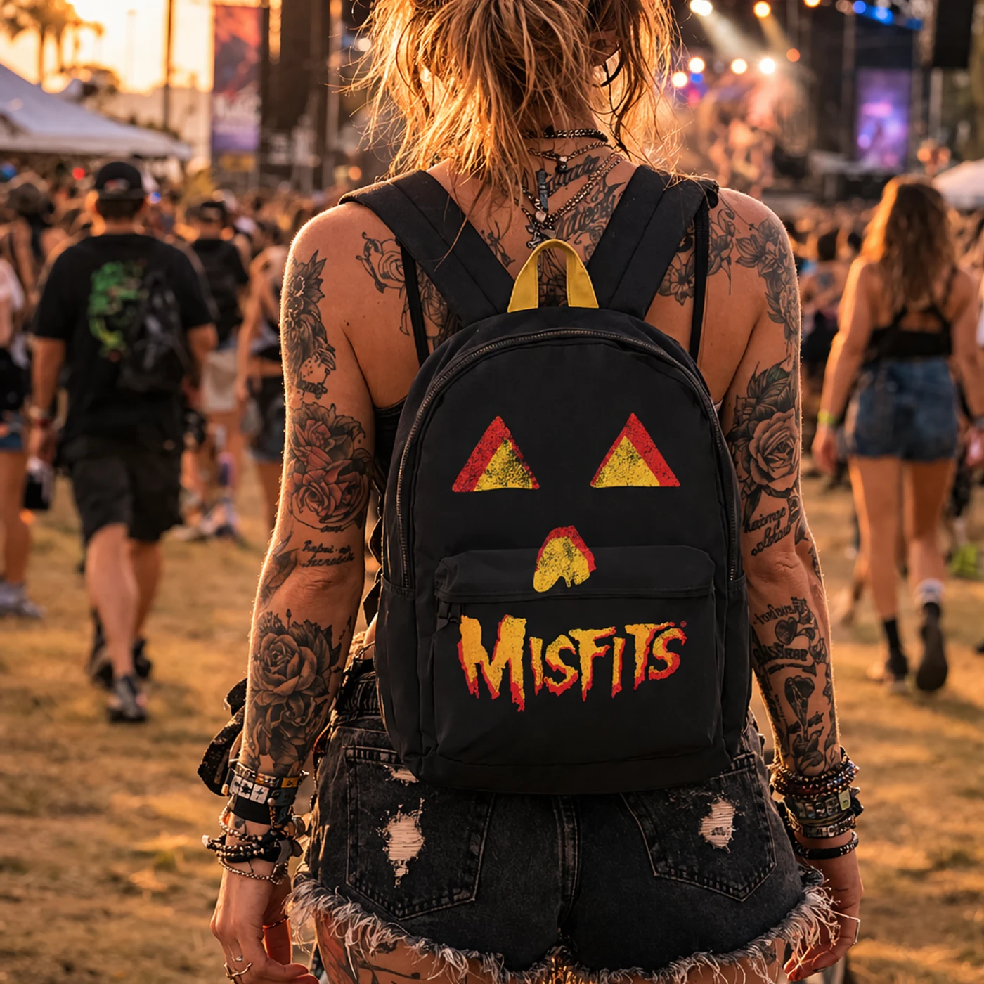 Rocksax Misfits Backpack - Pumpkin