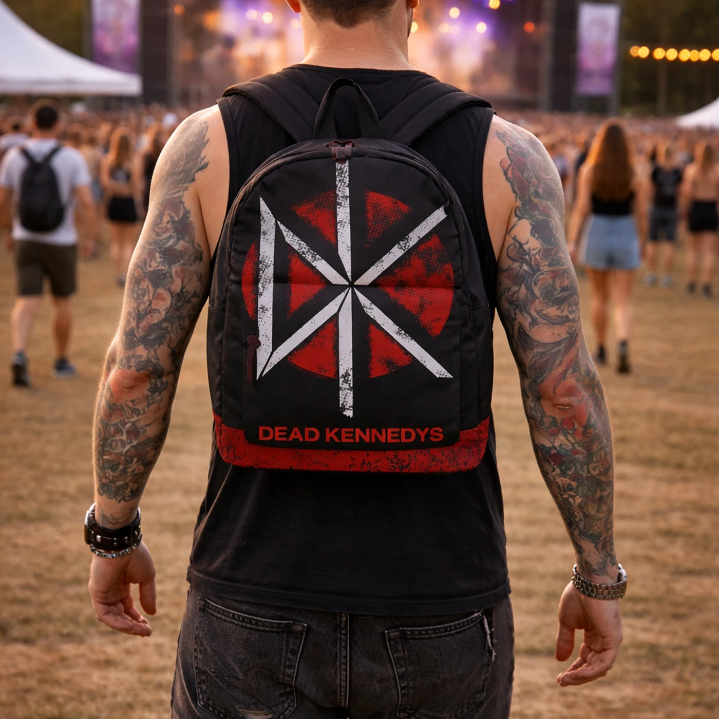 Rocksax Dead Kennedys Backpack - DK