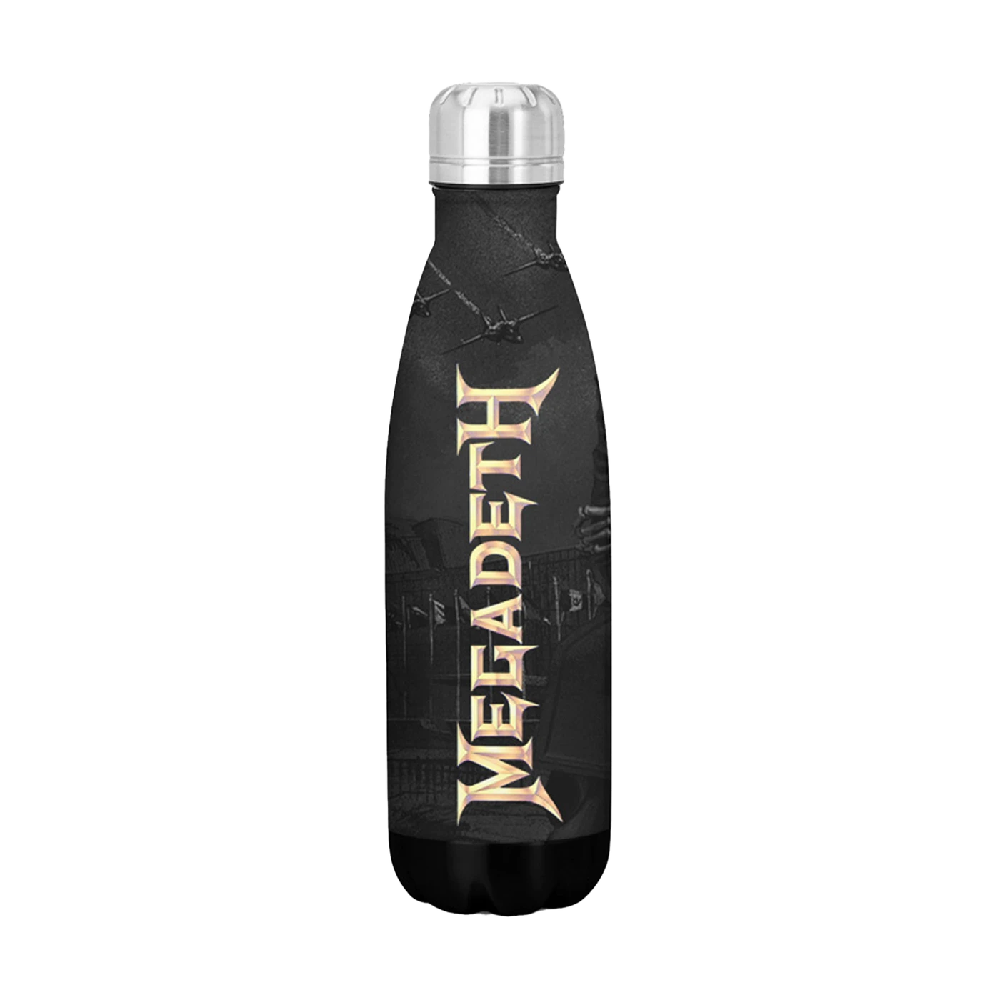 Rocksax Megadeth Drink Bottle - Logo
