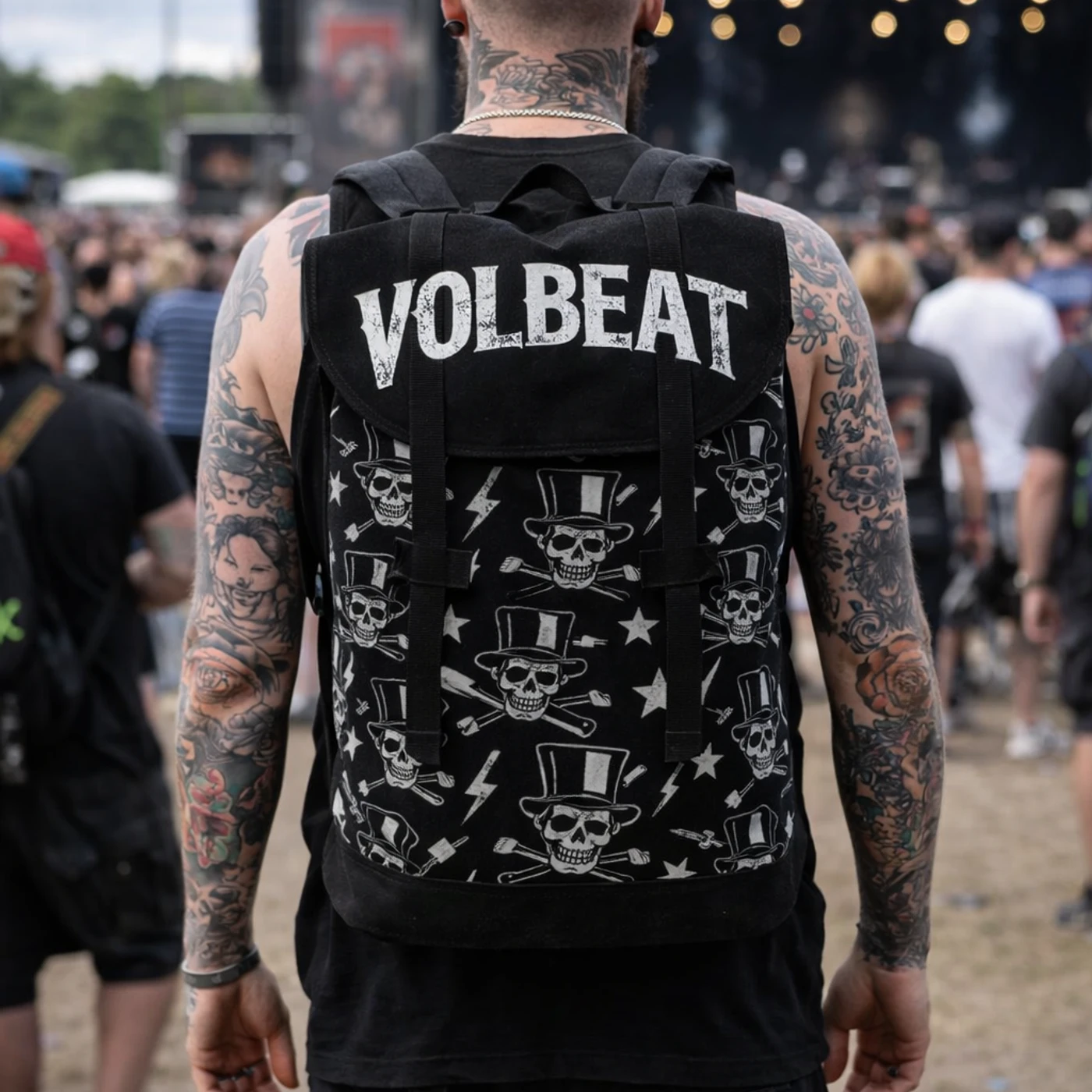 Rocksax Volbeat Heritage Bag - Barber All Over Print