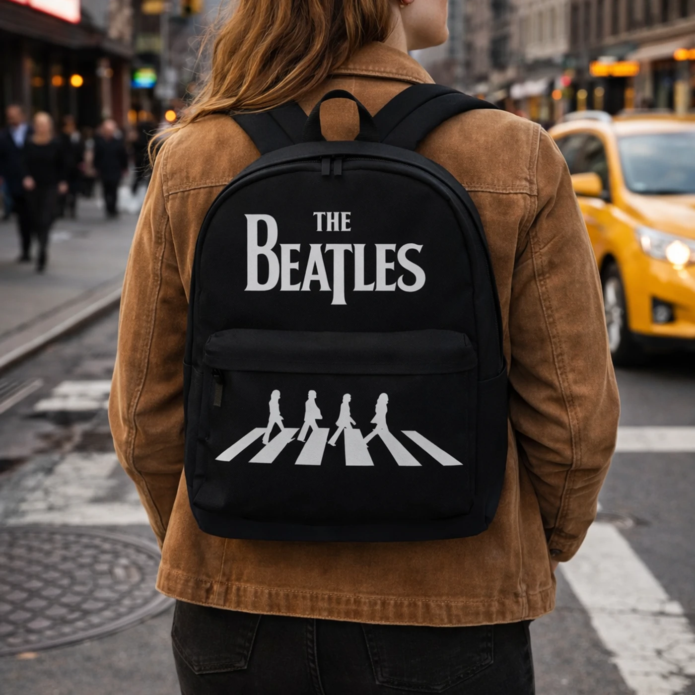 Rocksax The Beatles Backpack - Abbey Road B/W
