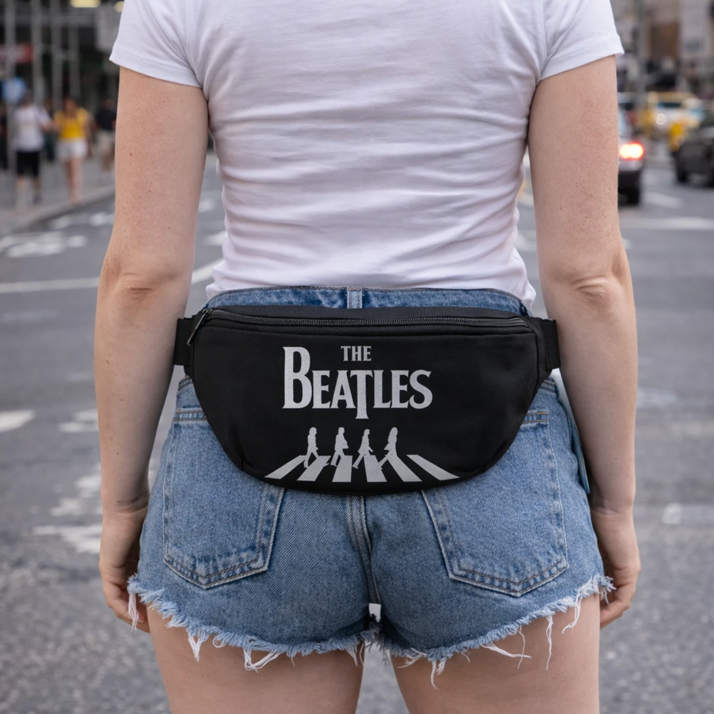 Rocksax The Beatles Bum Bag - Abbey Road B/W