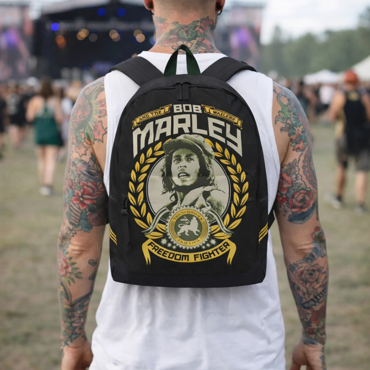 Rocksax Bob Marley Backpack - Freedom Fighter