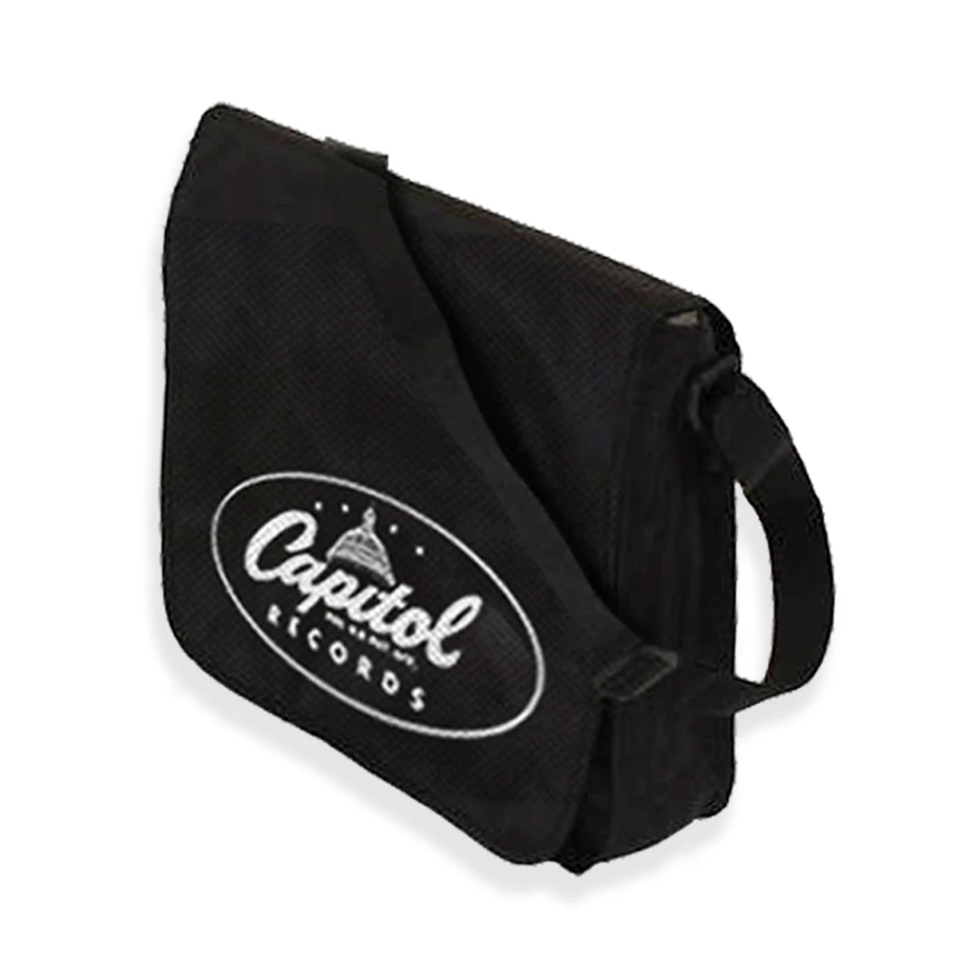 Capitol Records Rocksax Capitol Flap Top Messenger Bag