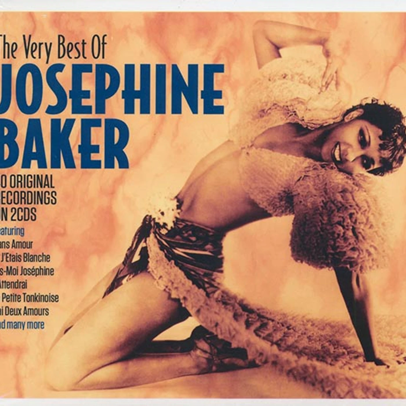 Josephine Baker  CD -  The Very Best Of Josephine Baker (40 tracks) (2xCD) (deluxe 3 fold digipak)