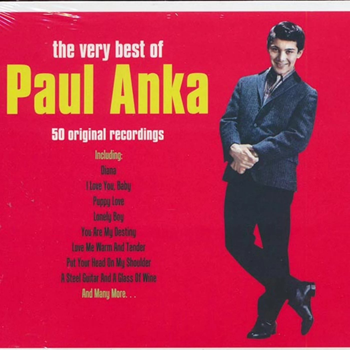 Paul Anka  CD -  The Very Best Of Paul Anka (50 tracks) (2xCD) (deluxe 3 fold digipak)