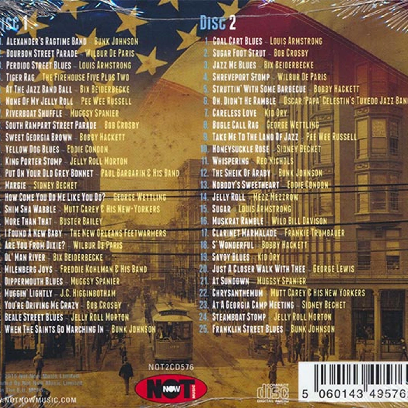 Various  CD -  Essential New Orleans Jazz (50 tracks) (2xCD)