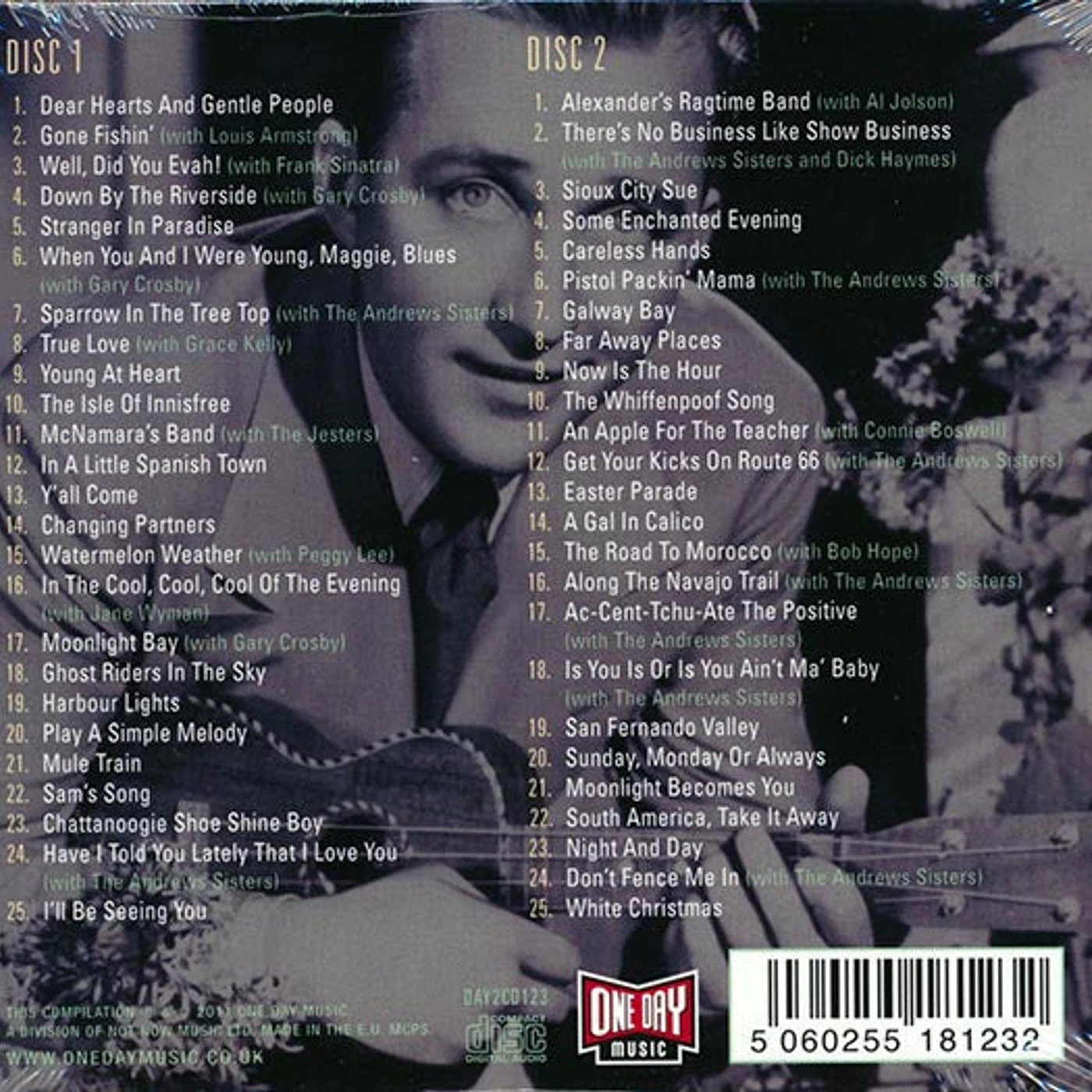 Bing Crosby  CD -  The Very Best Of Bing Crosby (50 tracks) (2xCD) (deluxe 3 fold digipak)