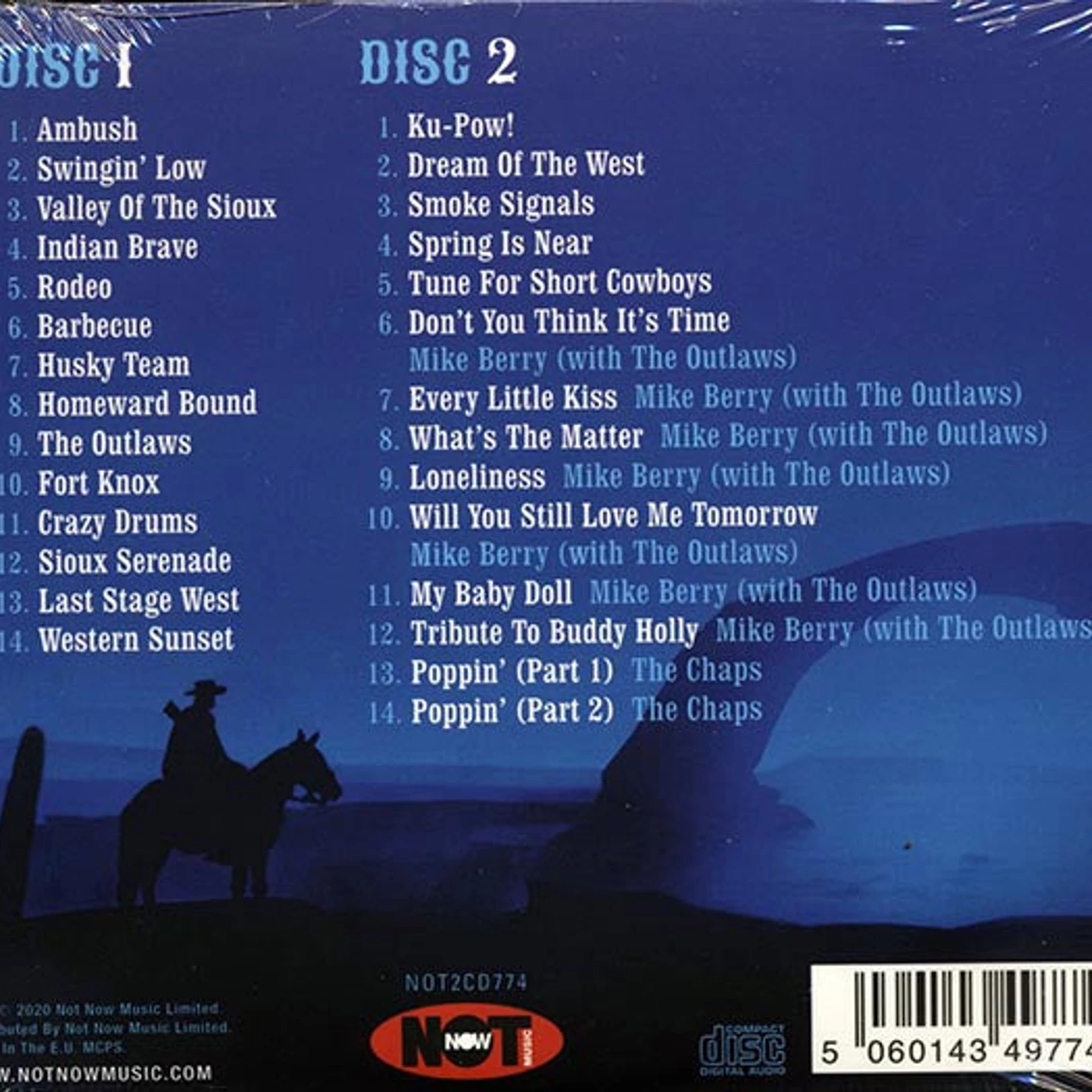 The Outlaws  CD -  The Best Of The Outlaws: 28 Original Recordings (28 tracks) (2xCD) (deluxe 3 fold digipak)