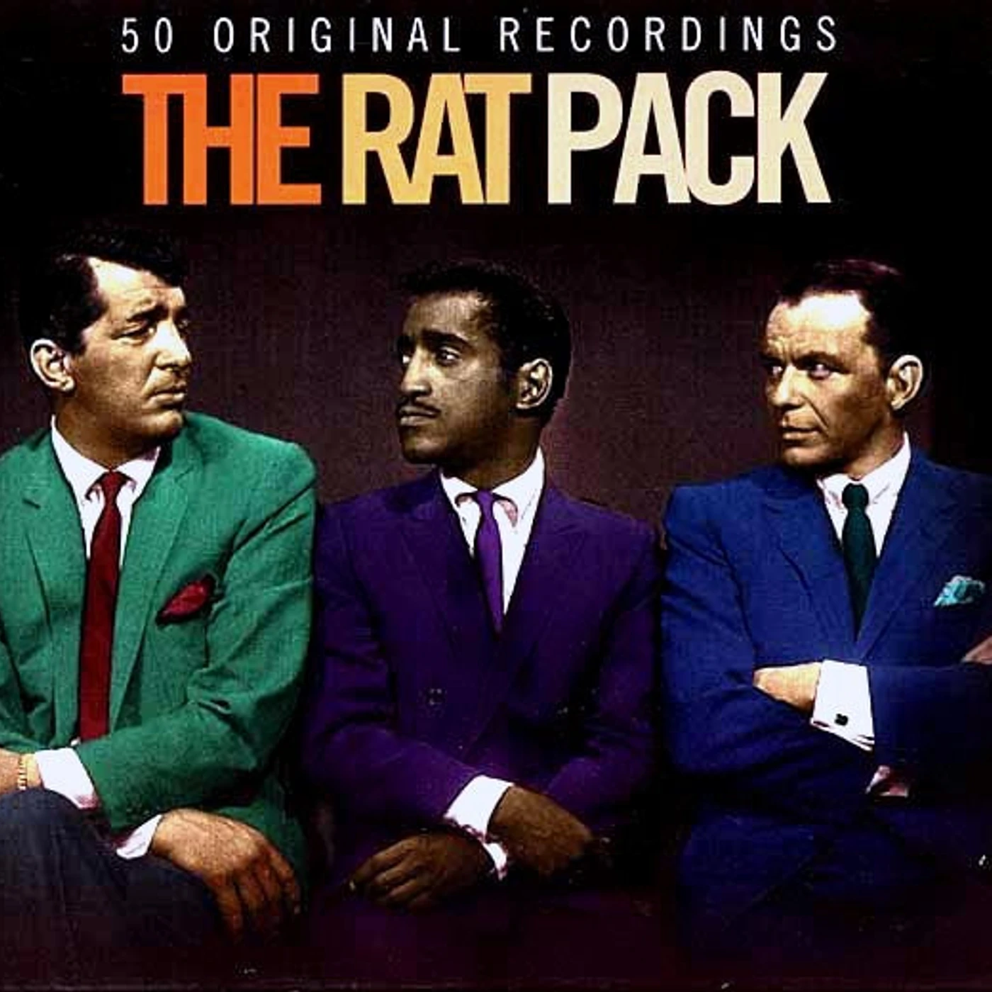 Frank Sinatra, Dean Martin, Sammy Davis Jr.  CD -  The Rat Pack: 50 Original Recordings (49 tracks) (2xCD)