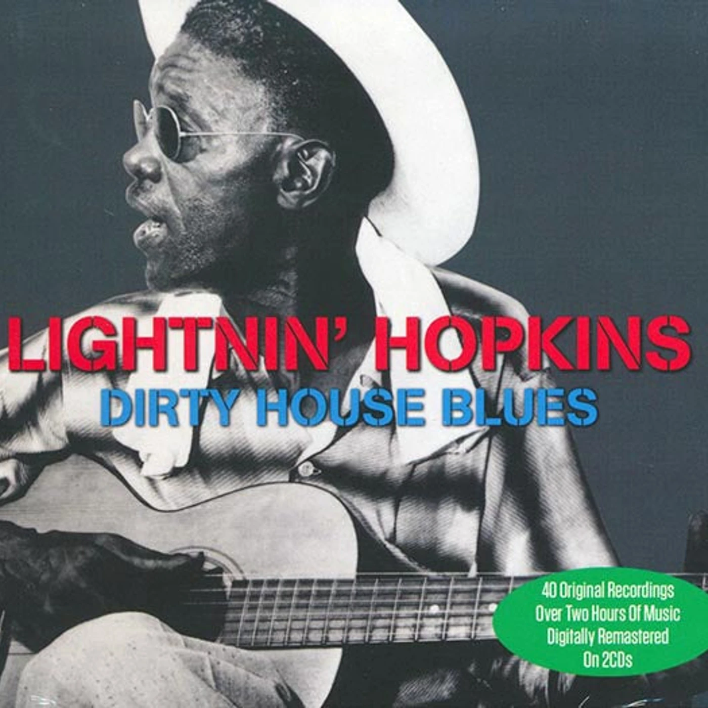 Lightnin' Hopkins  CD -  Dirty House Blues (50 tracks) (2xCD)