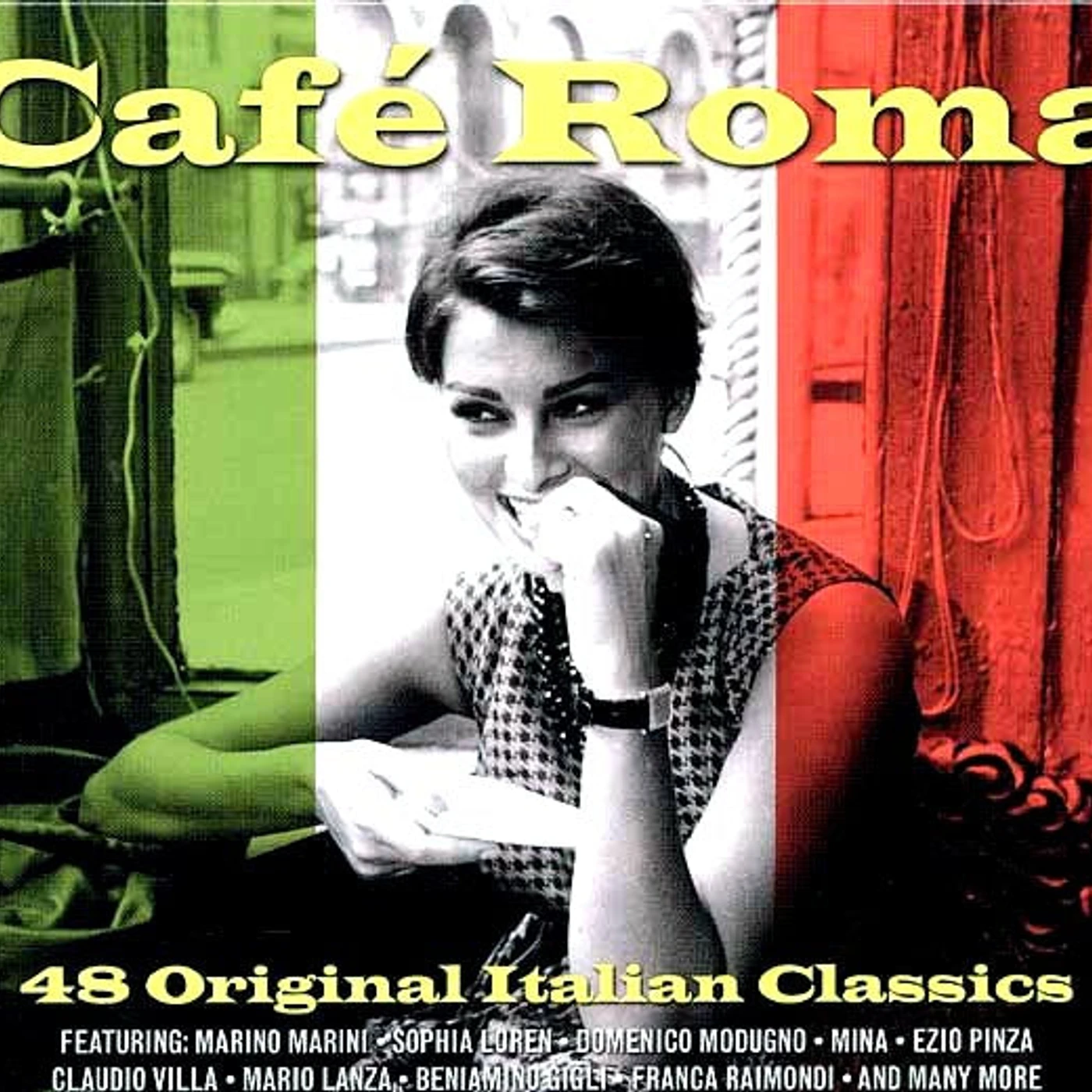 Various  CD -  Cafe Roma: 48 Original Italian Classics (48 tracks) (2xCD)
