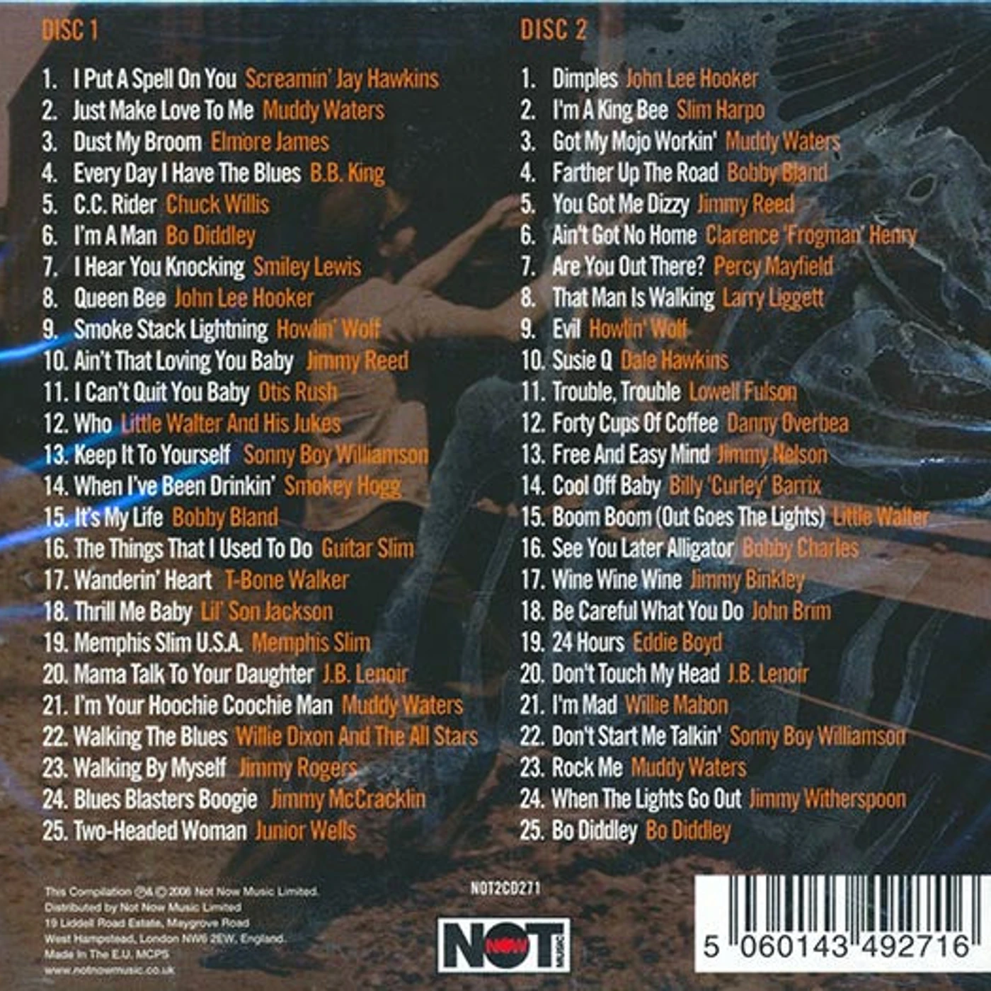 Various  CD -  Essential Blues Anthology (50 tracks) (2xCD)