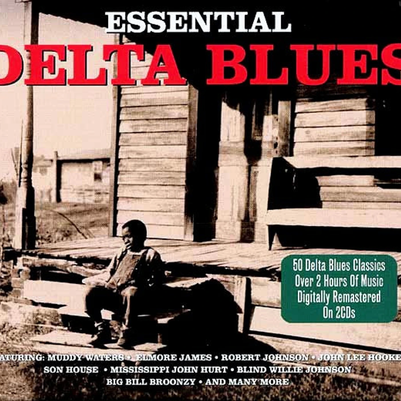 Various  CD -  Essential Delta Blues (50 tracks) (2xCD)
