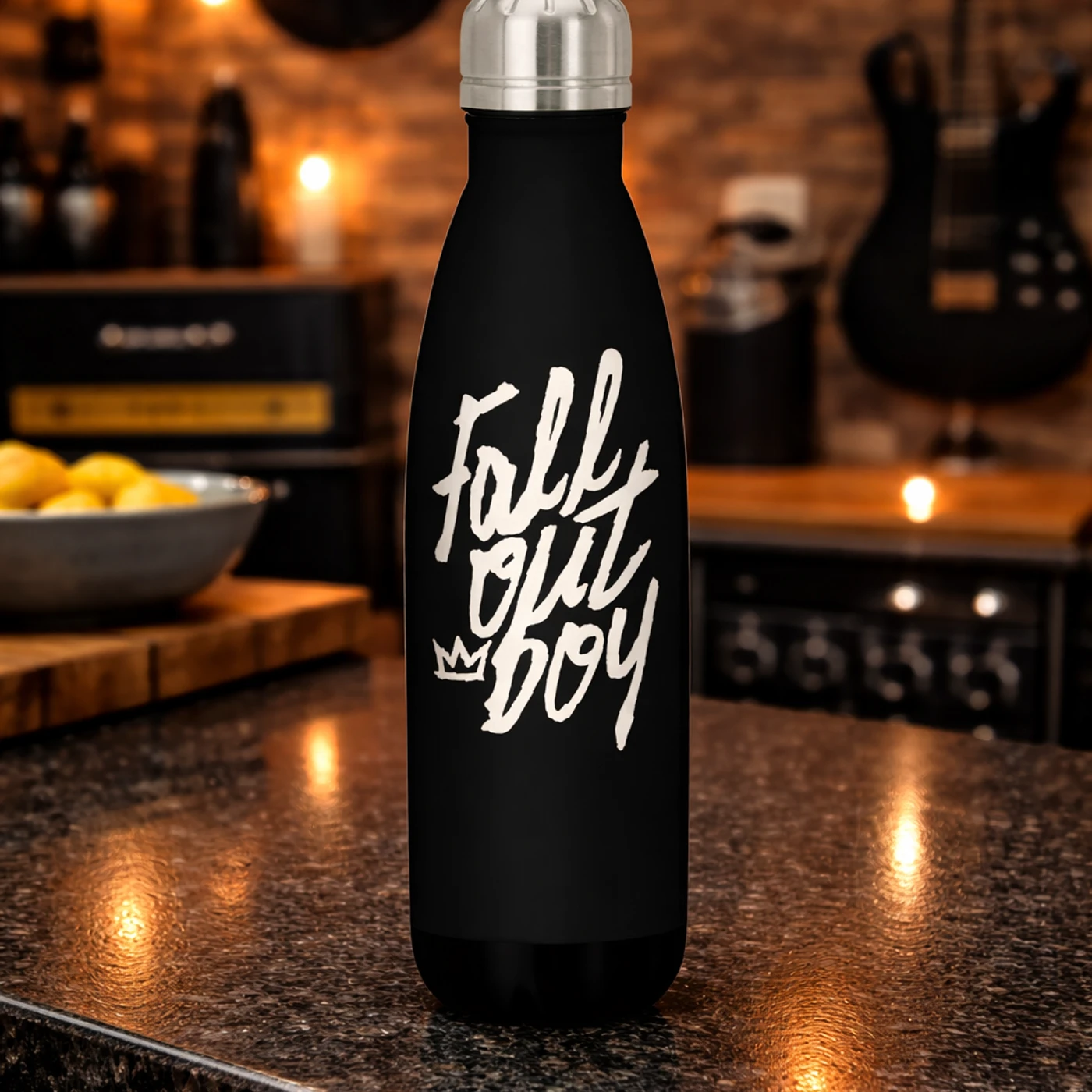 Rocksax Fall Out Boy Drink Bottle - Logo