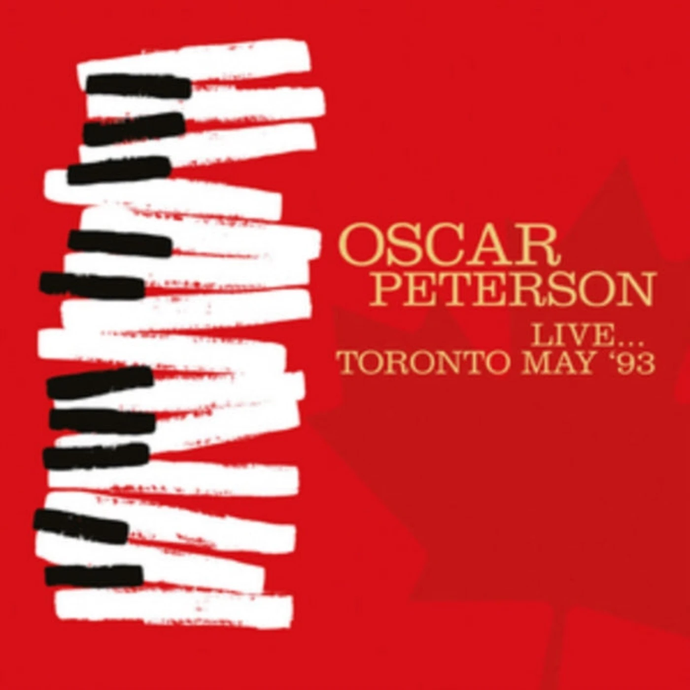 Oscar Peterson CD - Live…Toronto May '93