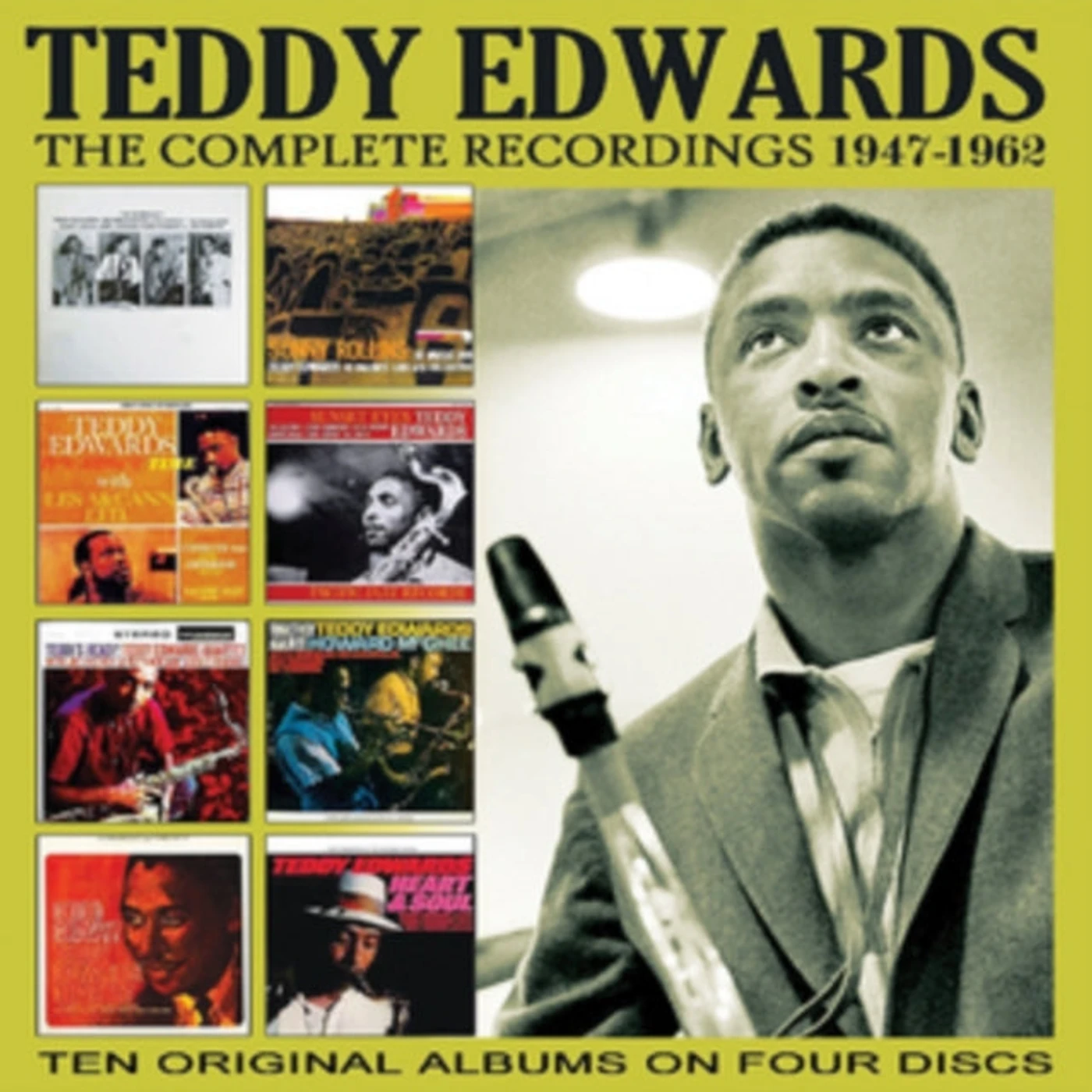 Teddy Edwards CD - The Complete Recordings: 1947 - 1962 (4cd)