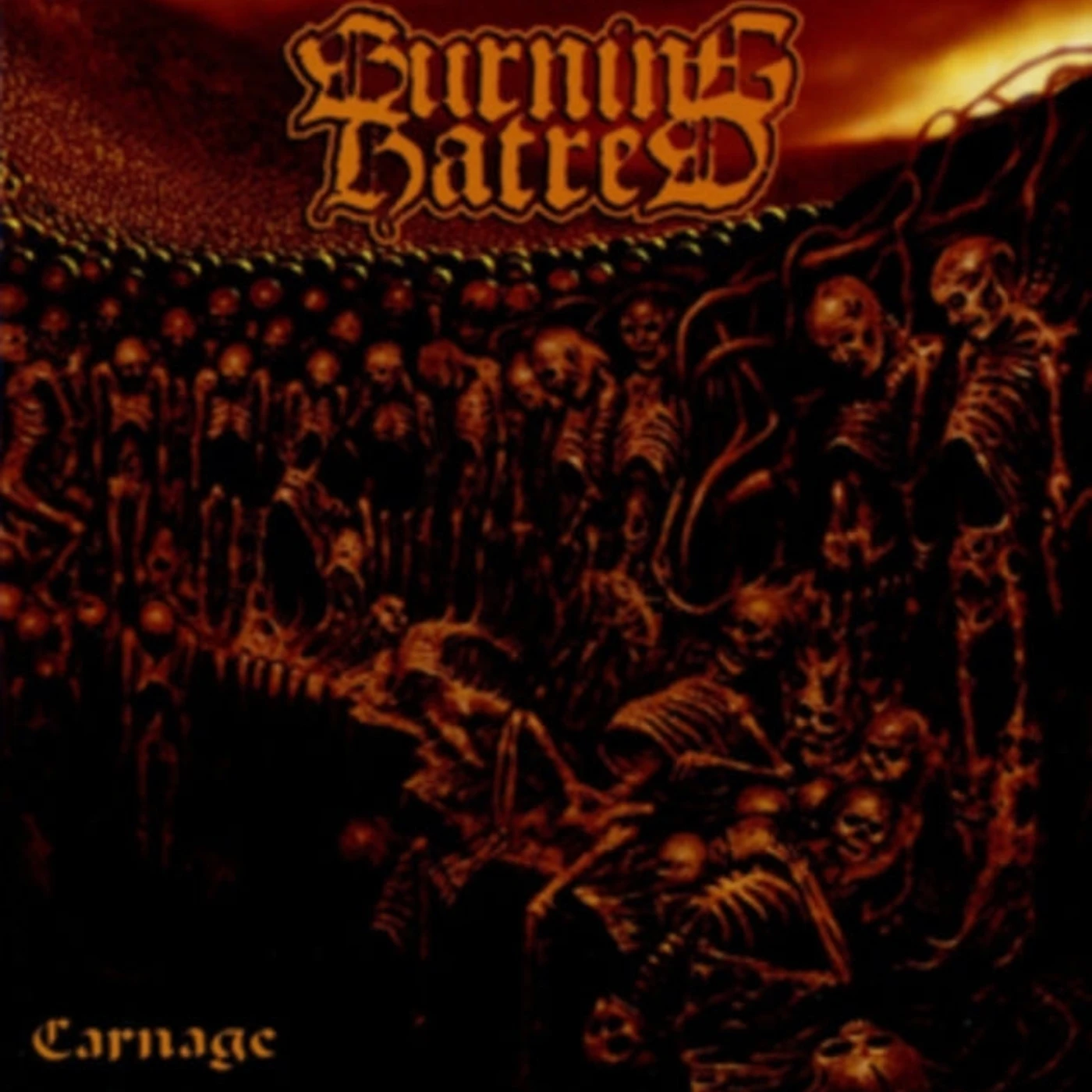 Burning Hatred CD - Carnage