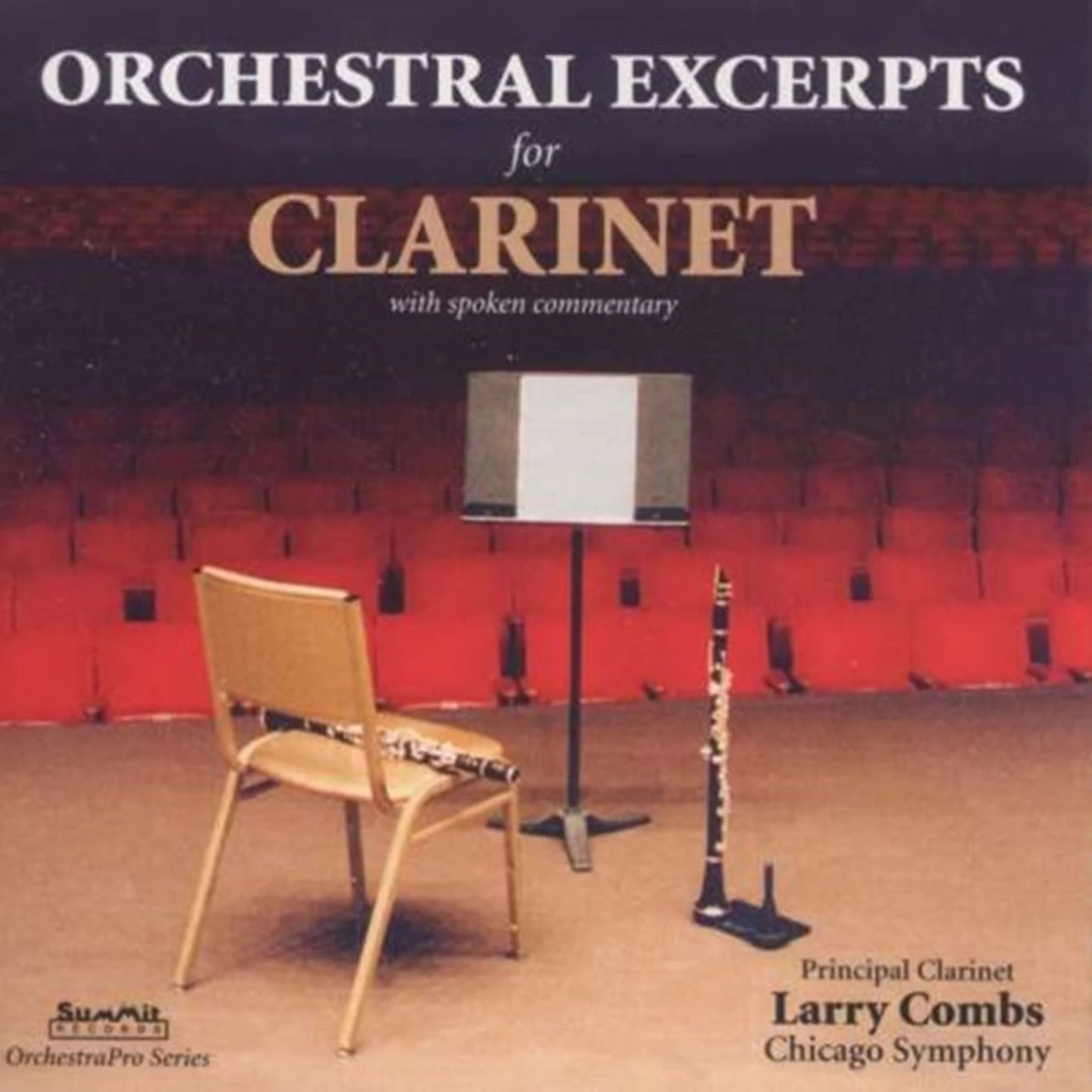 Larry Combs CD - Orchestrapro: Clarinet