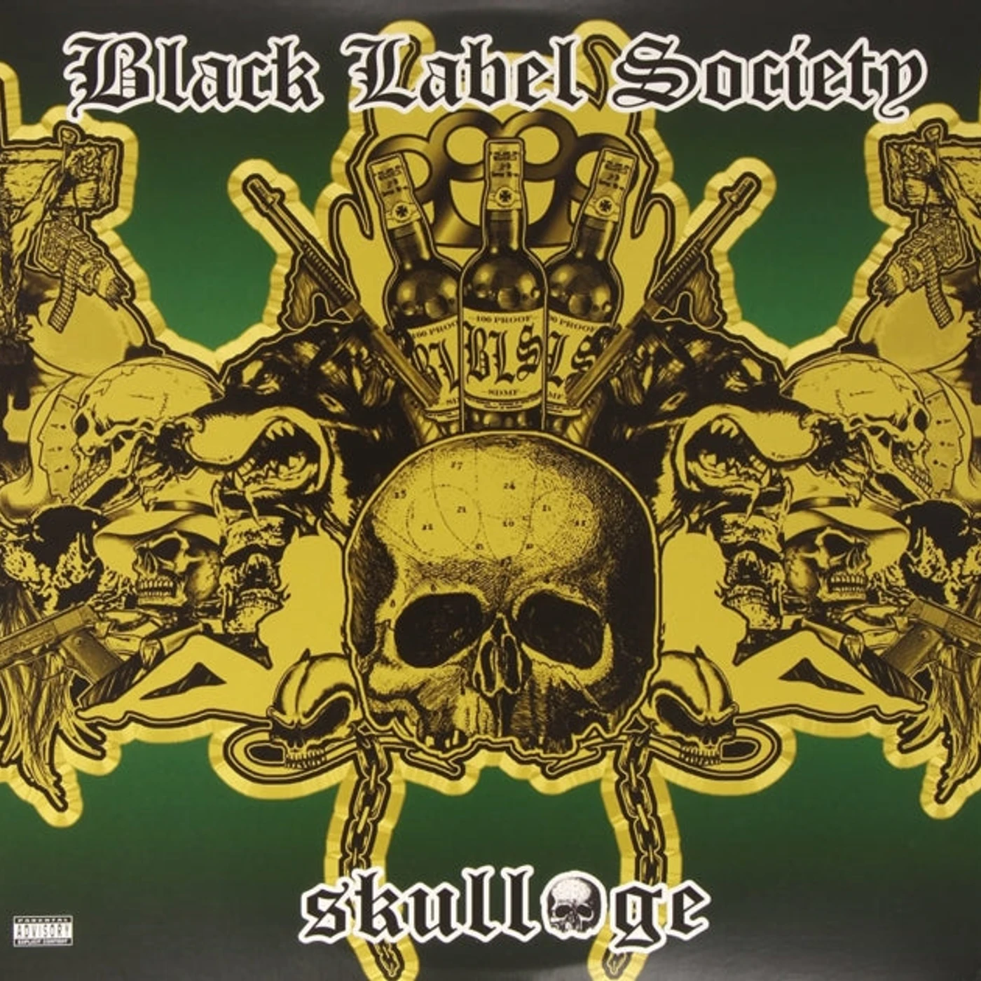  Black Label Society LP - Skullage (Translucent Green Vinyl) (Black Friday 2022)