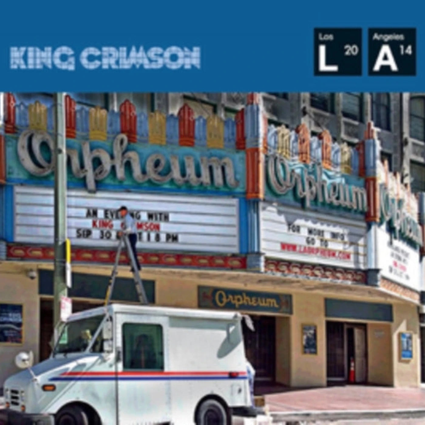 King Crimson LP Vinyl Record - Live At The Orpheum