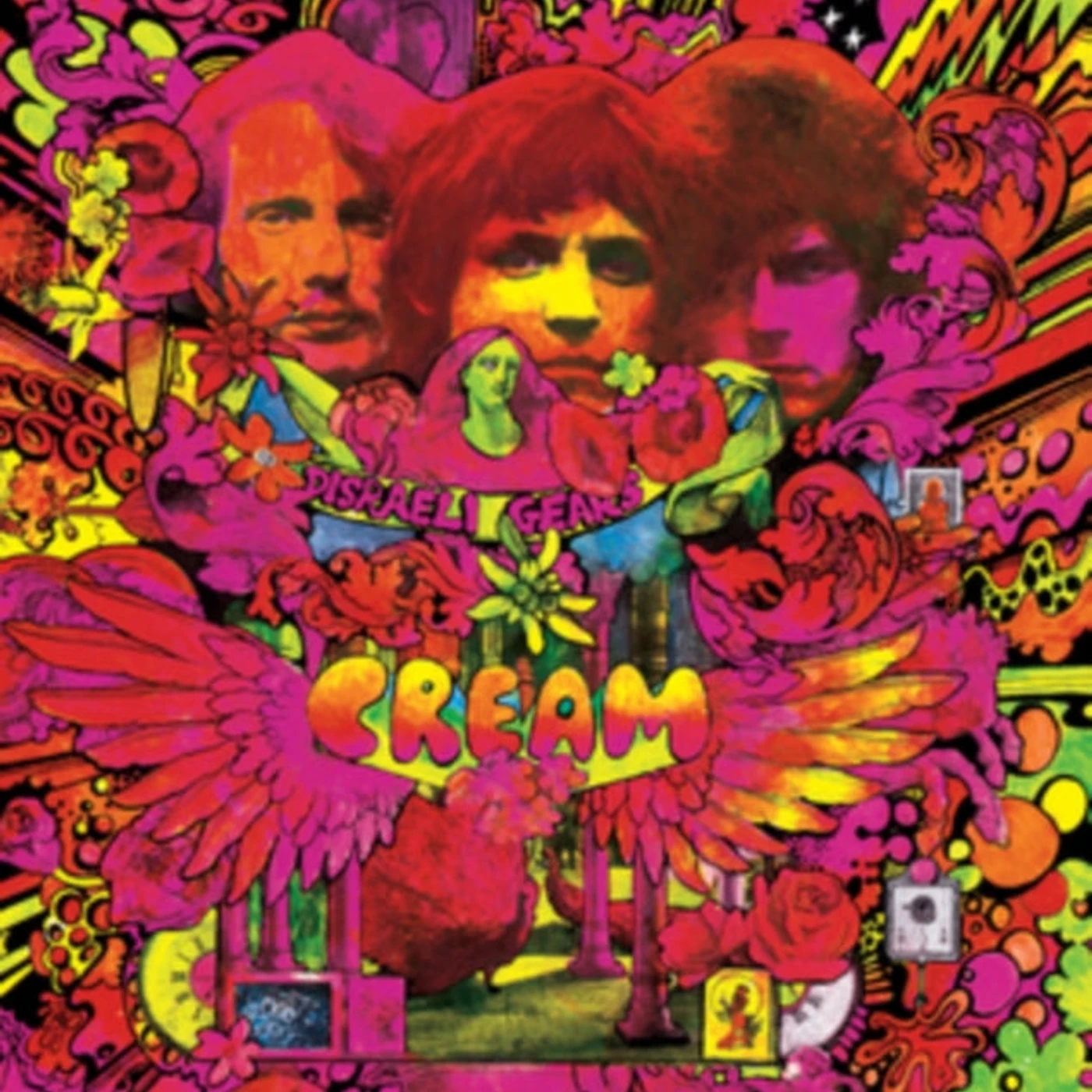 Cream LP Vinyl Record - Disraeli Gears