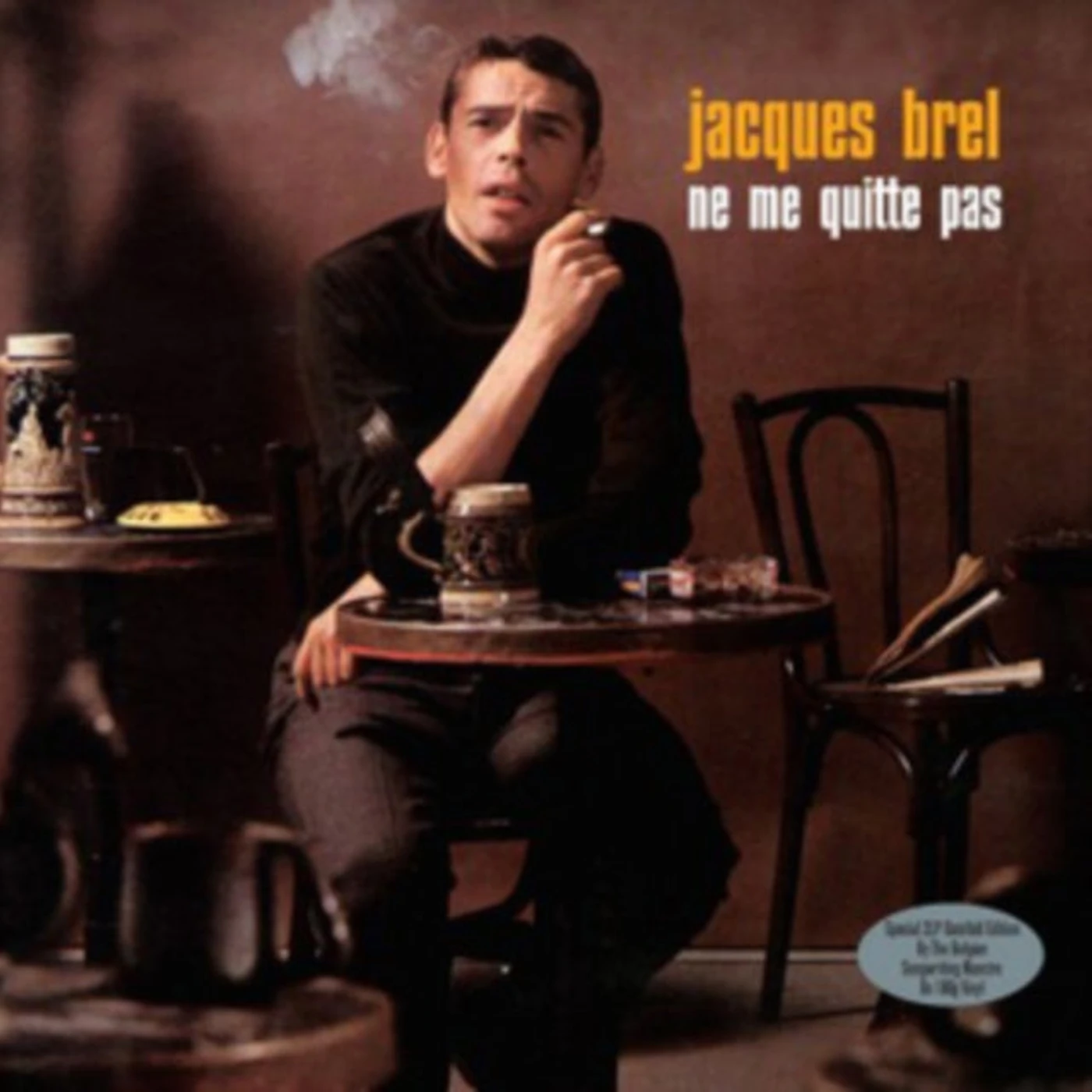 Jacques Brel LP - Ne Me Quitte Pas (Clear Vinyl)
