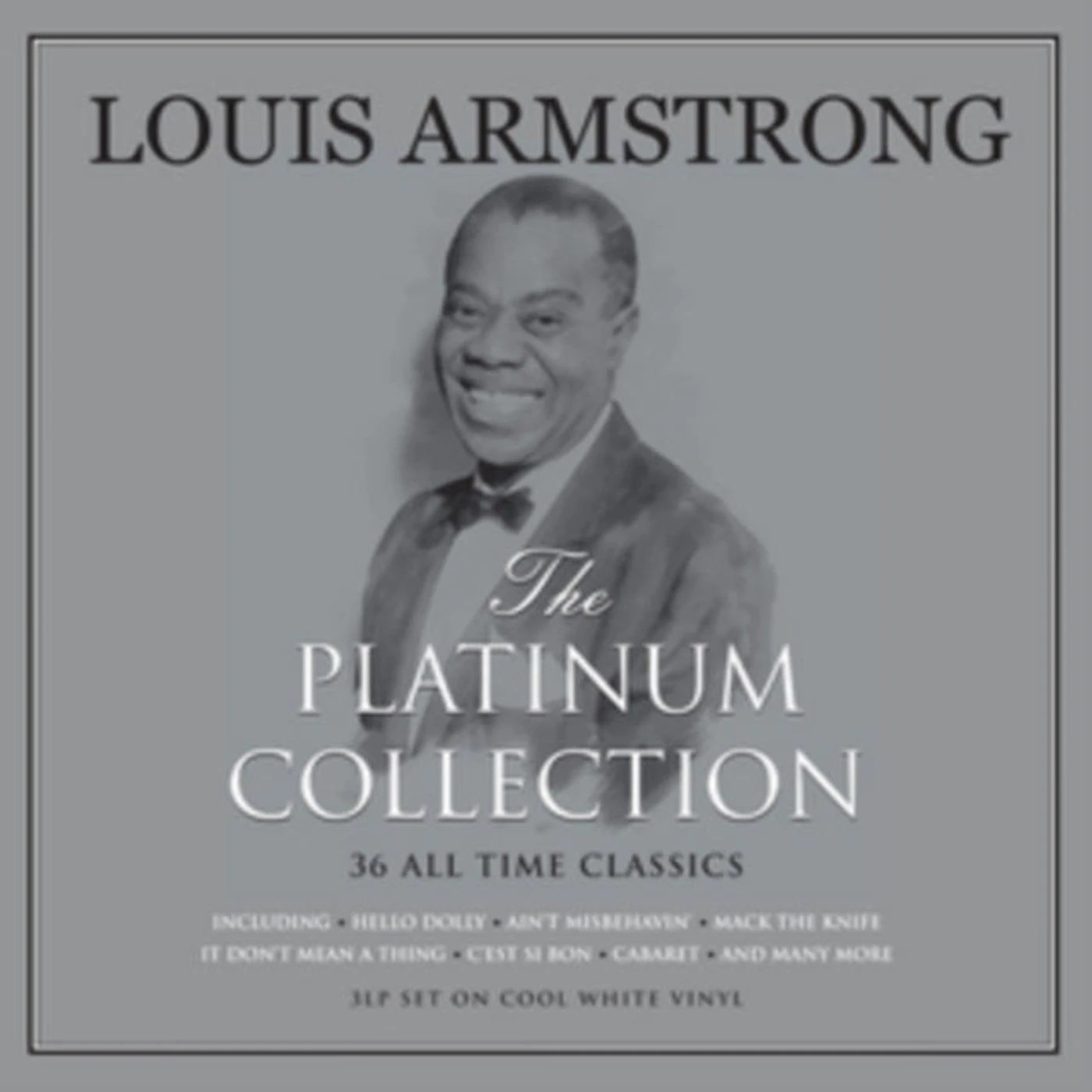 Louis Armstrong LP - Platinum Collection (White Vinyl)