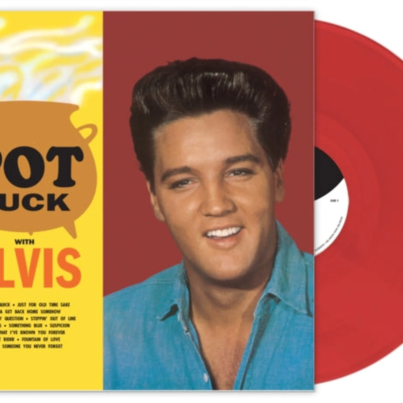 Elvis Presley LP - Pot Luck (Limited Red Vinyl)