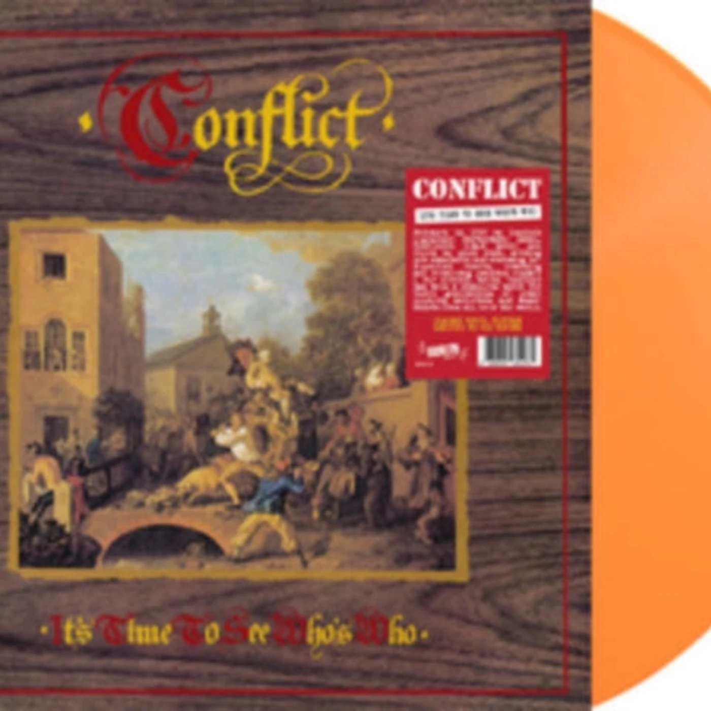 Conflict LP - It's Time To See Who's Who (Orange Vinyl)