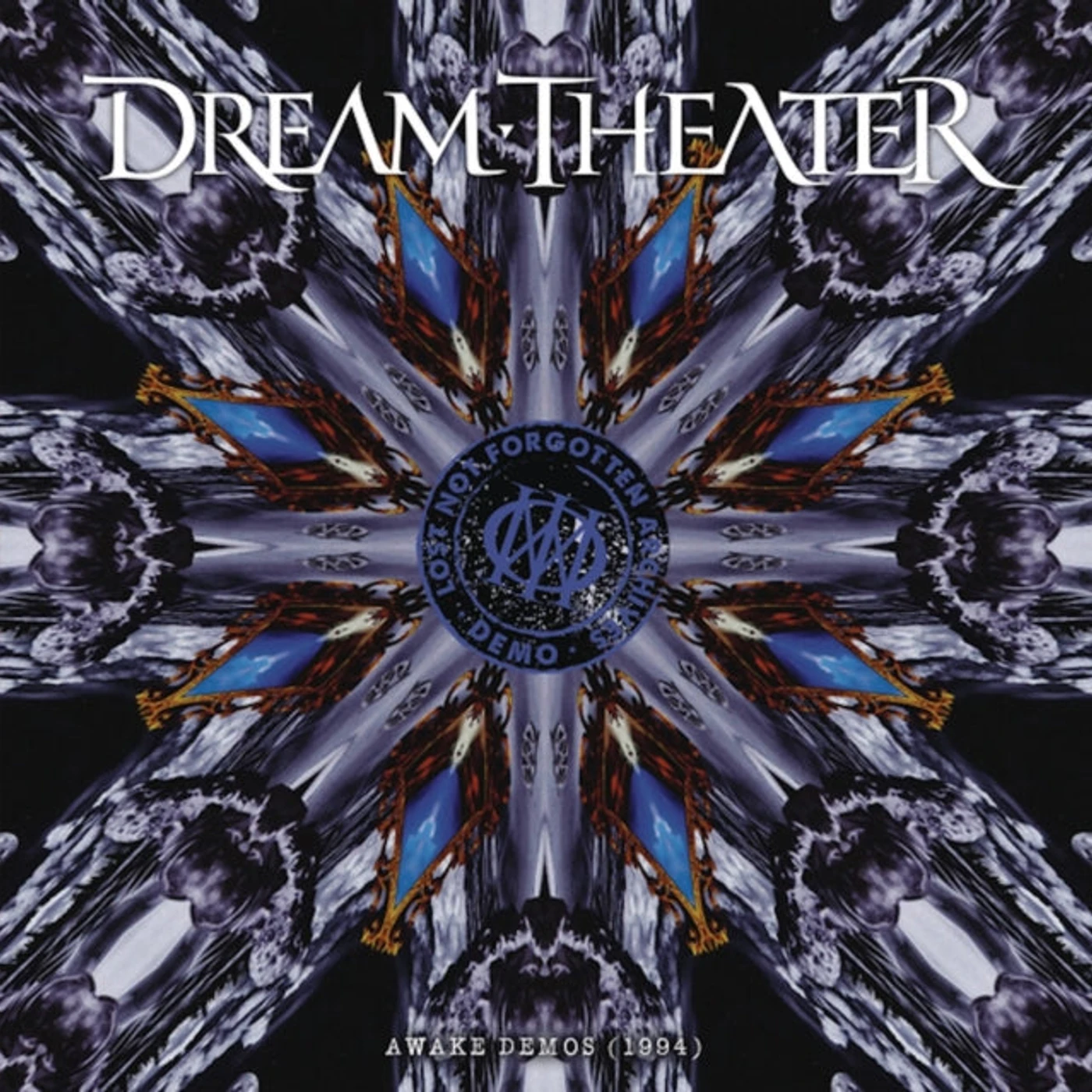 Dream Theater LP Vinyl Record - Lost Not Forgotten Archives: Awake Demos (19 94) (Aqua Vinyl)