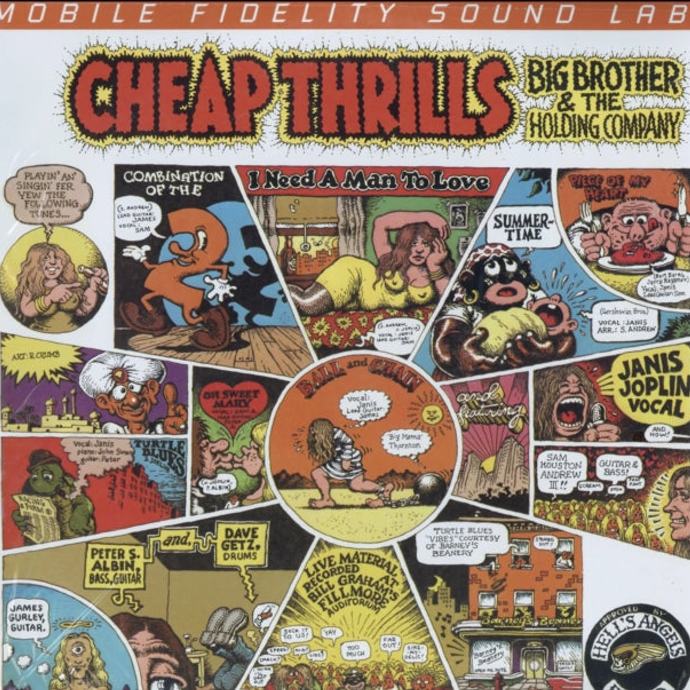 Janis Joplin & Big Brother & The Holding Company LP Vinyl Record - Cheap Thrills
