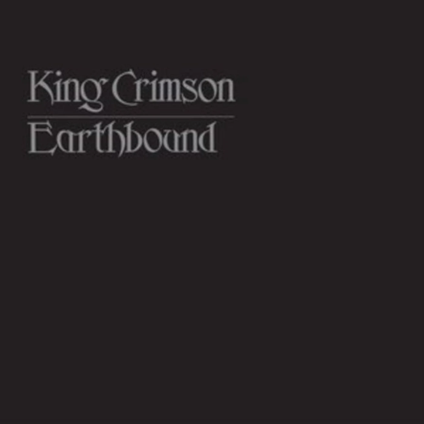 King Crimson LP Vinyl Record - Earthbound - 50th Anniversary Vinyl Edition