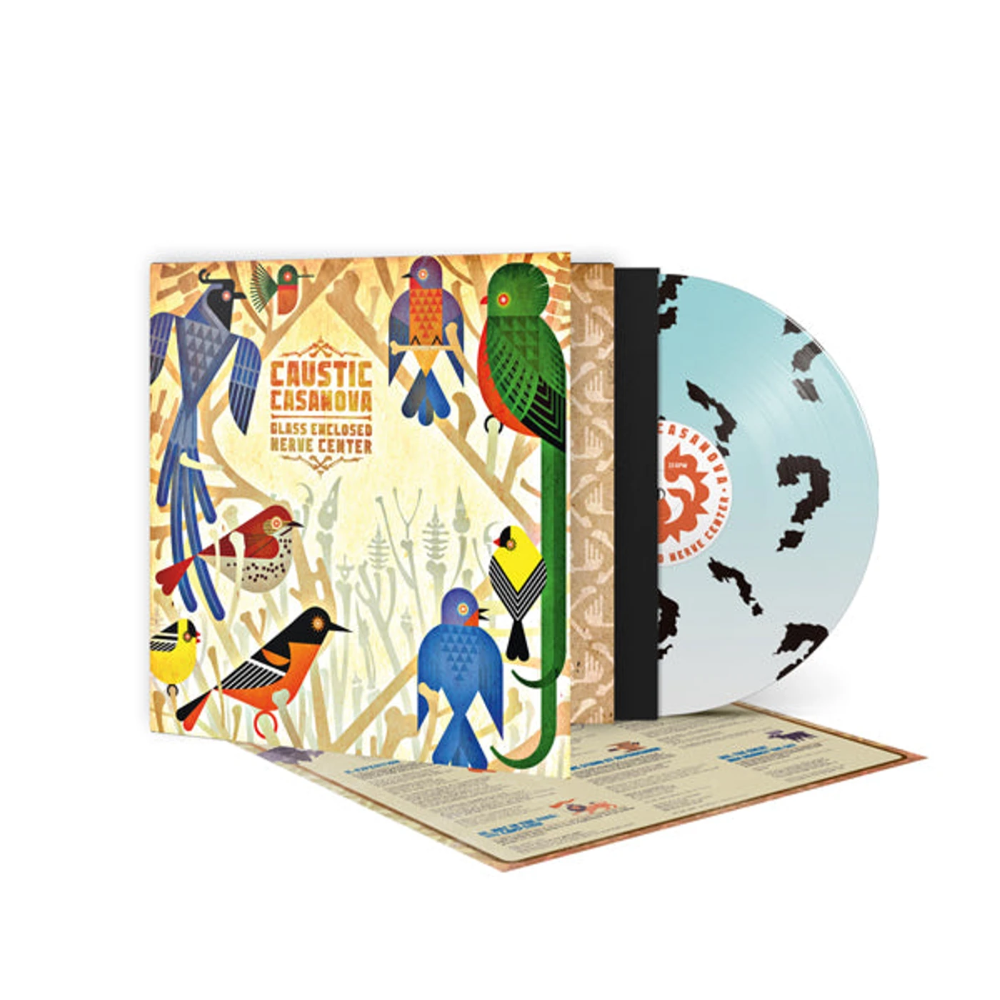 Caustic Casanova LP - Glass Enclosed Nerve Center (Random Colour Vinyl)