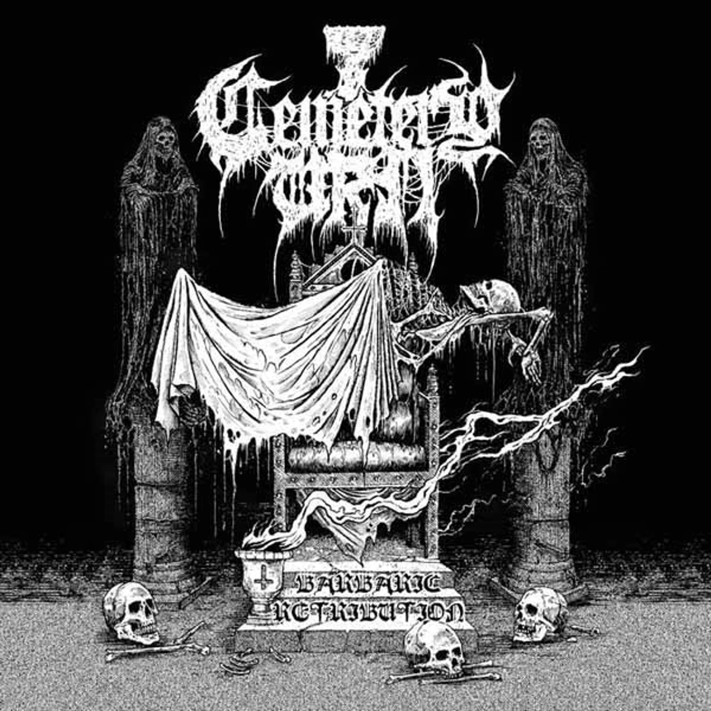 Cemetery Urn LP - Barbaric Retribution (Vinyl)