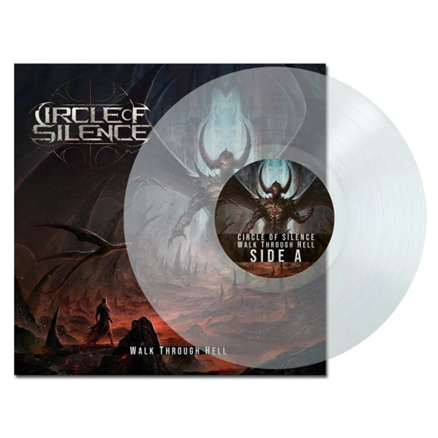 Circle Of Silence LP - Walk Through Hell (Clear Vinyl)