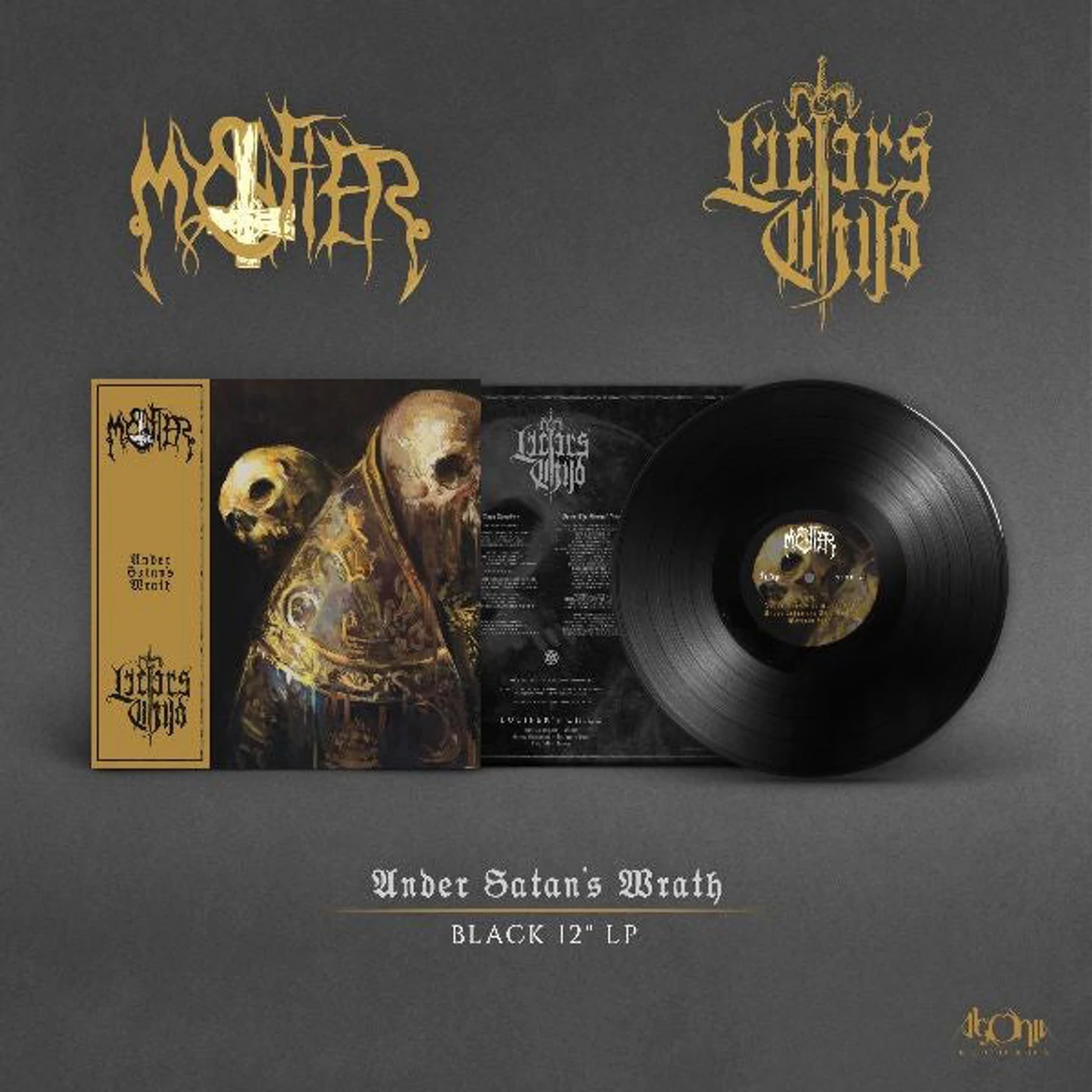 Lucifer'S Child / Mystifier LP - Under Satan'S Wrath (Vinyl)