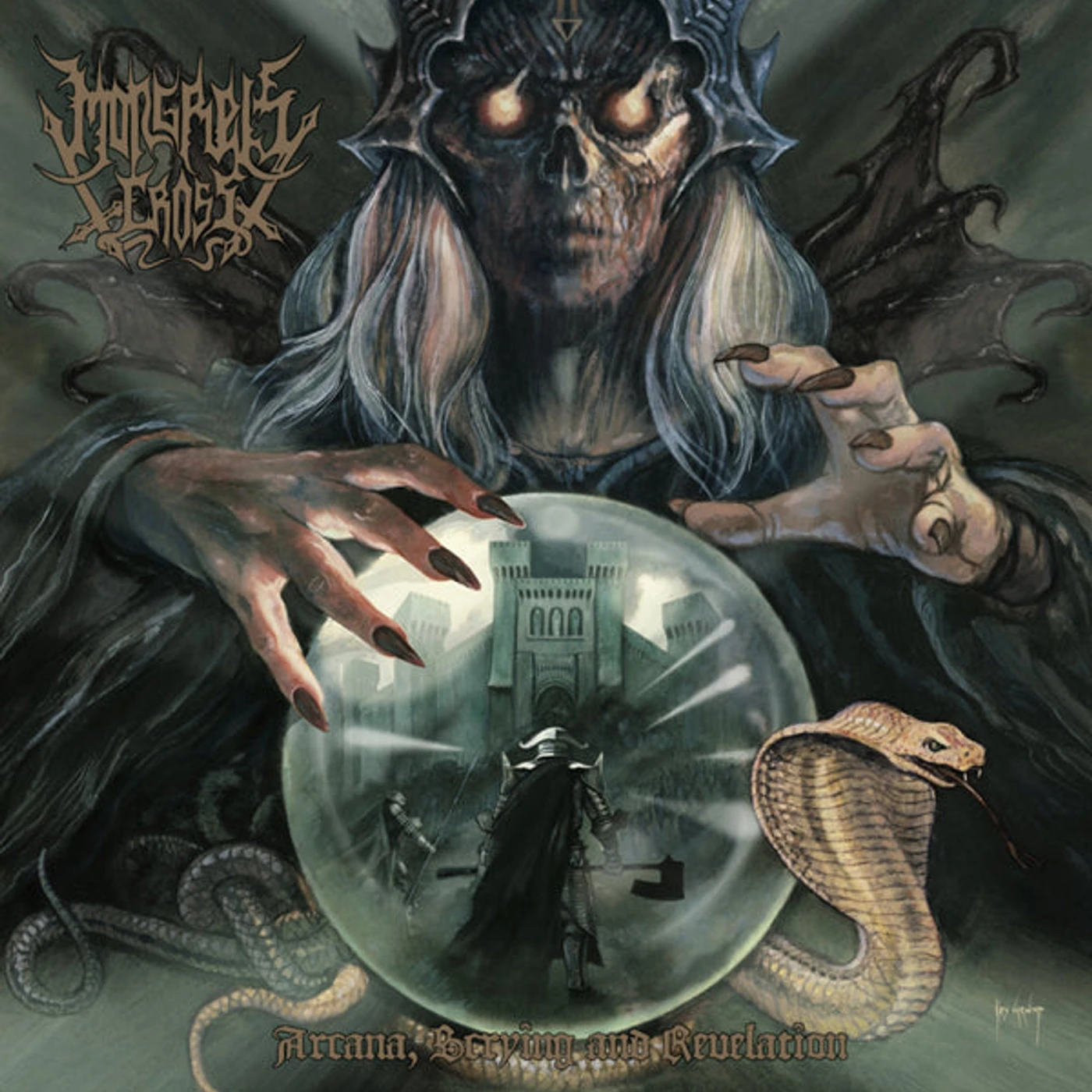Mongrel's Cross LP - Arcana, Scrying And Revelation (Vinyl)