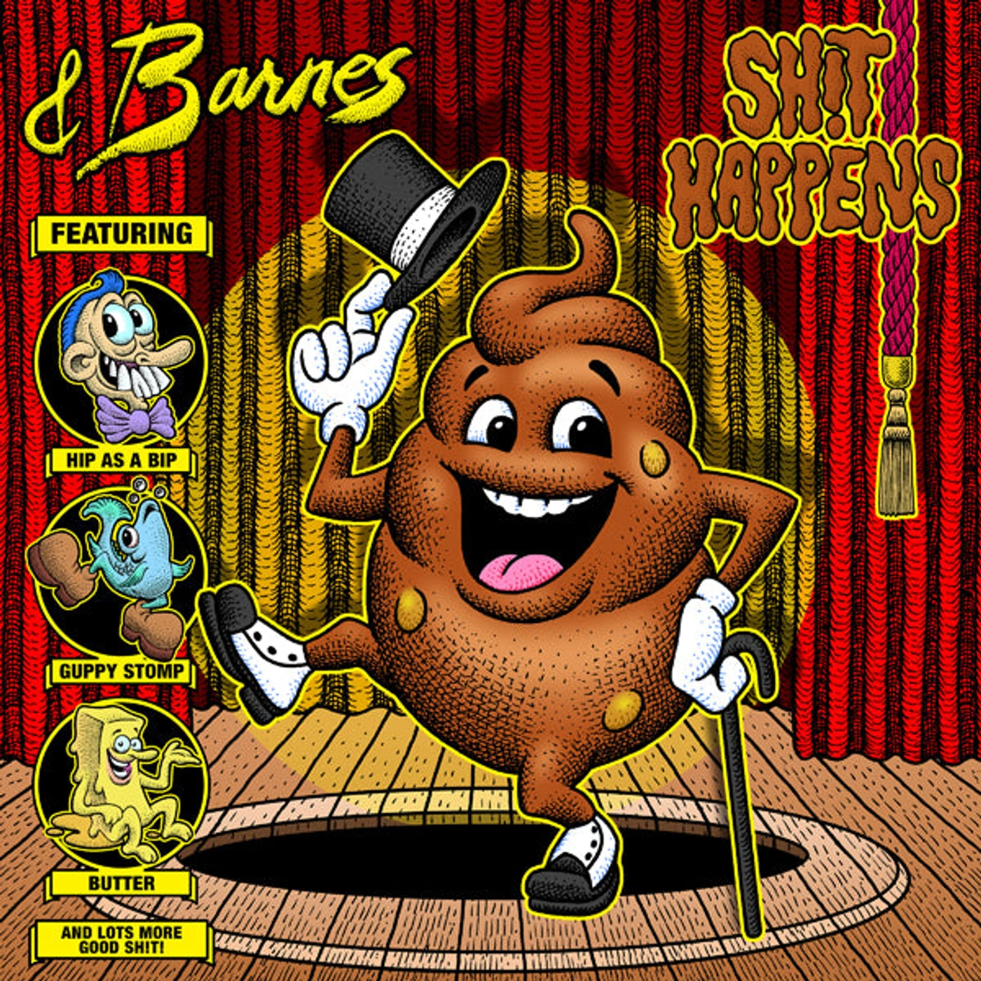  & Barnes LP - Shit Happens (Brown Vinyl)