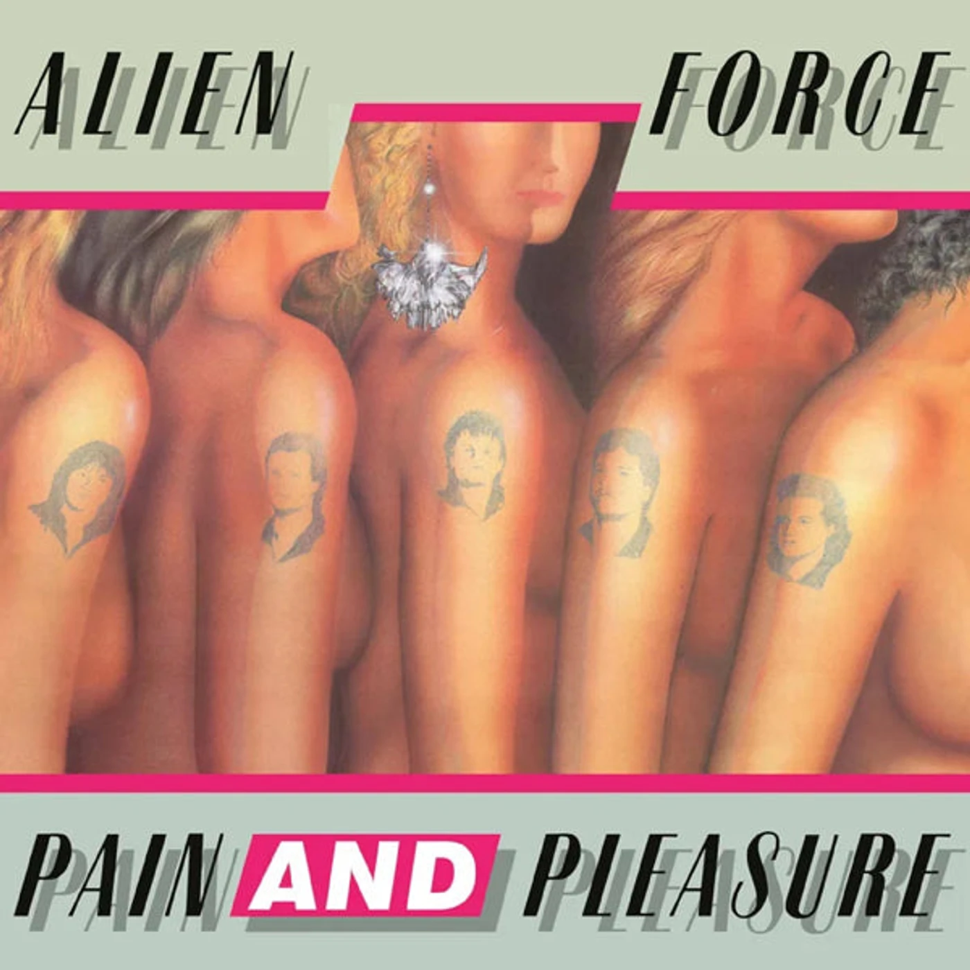 Alien Force LP - Pain And Pleasure (Black Vinyl)