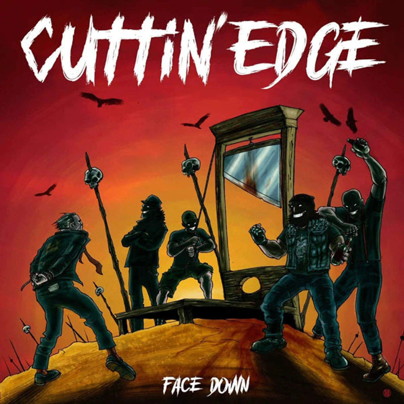 Cuttin' Edge Cuttinâ€™ Edge LP - Face Down (Vinyl)
