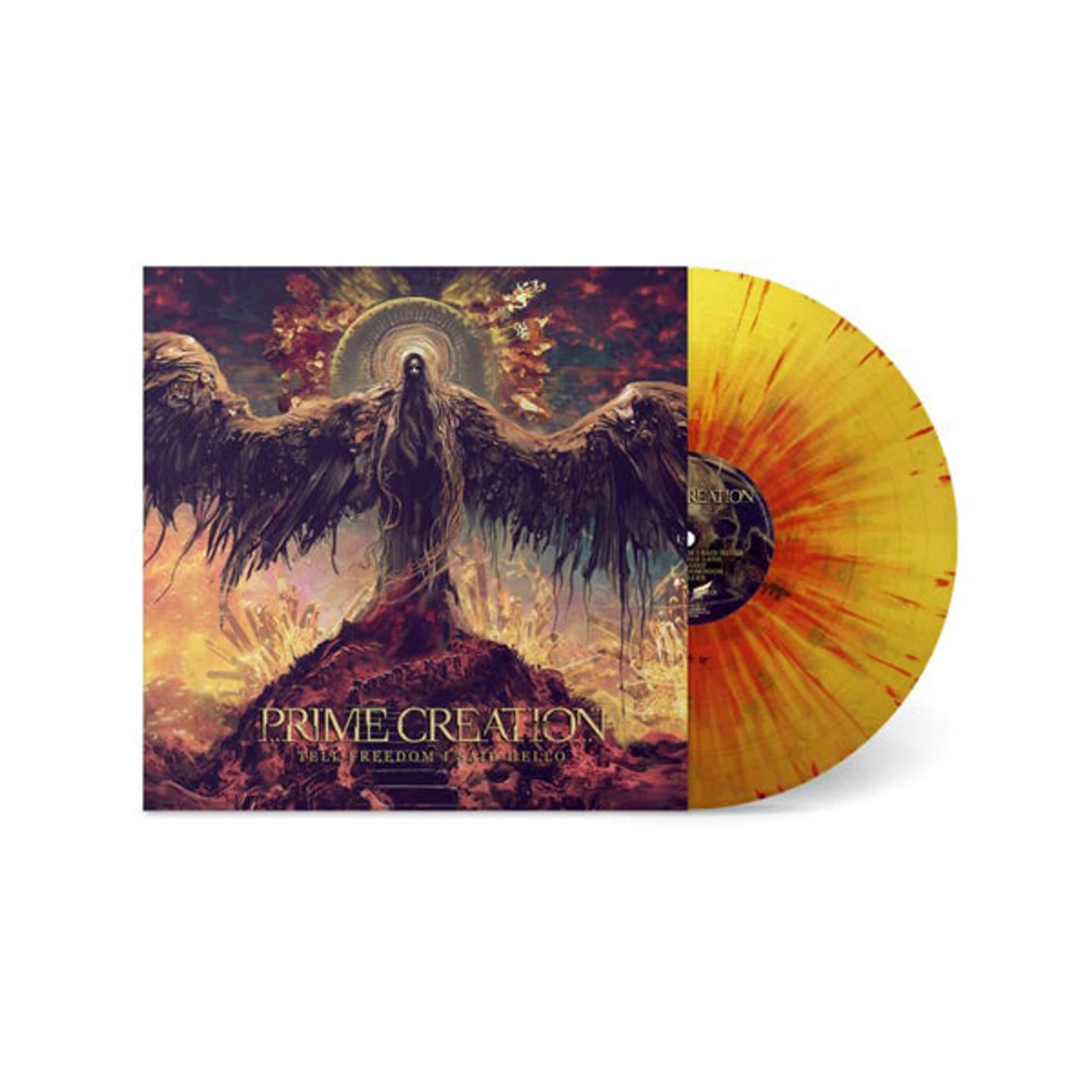 Prime Creation LP - Tell Freedom I Said Hello (Yellow/Red/Gold Vinyl)